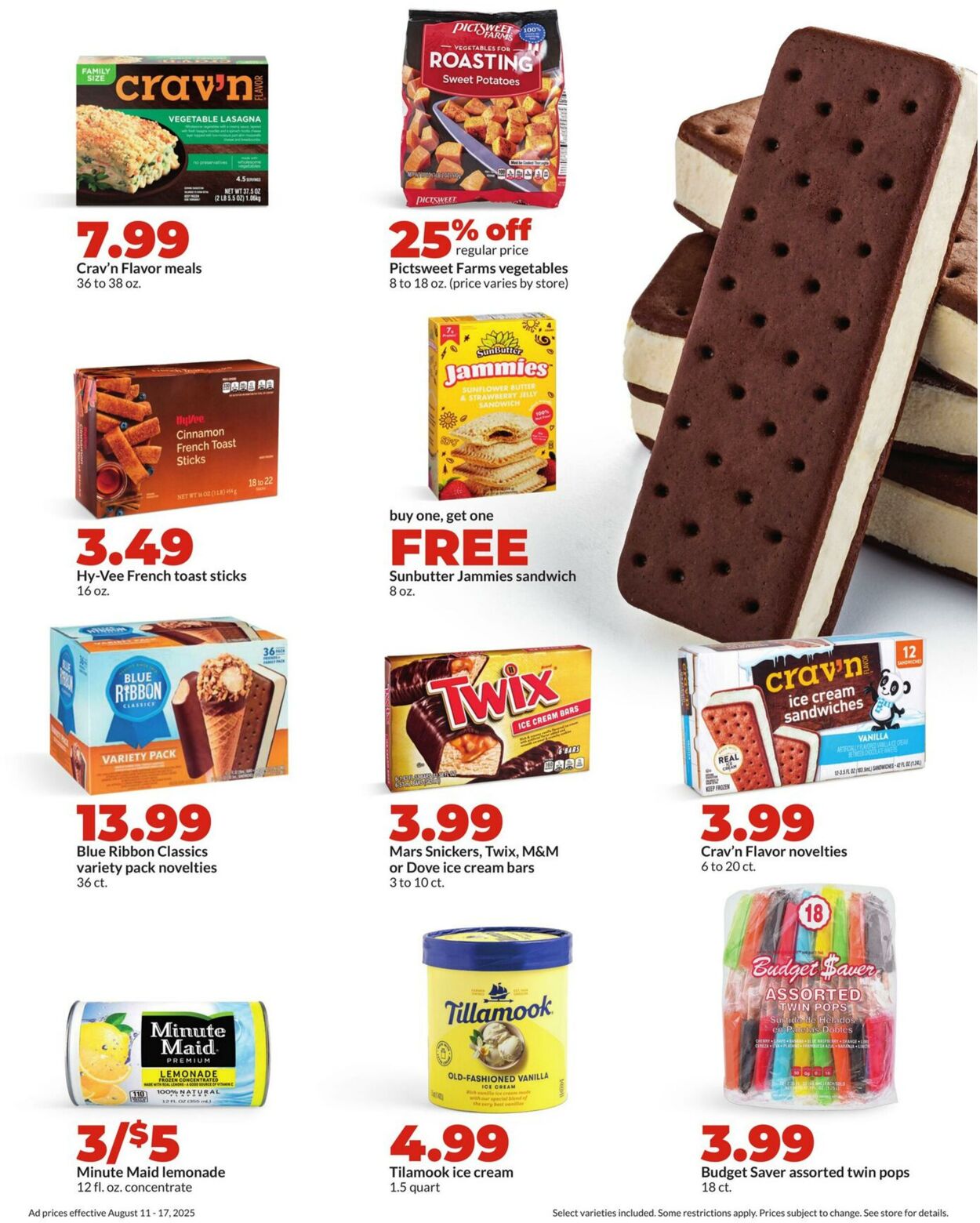 Weekly ad Hy-Vee 08/11/2025 - 08/17/2025
