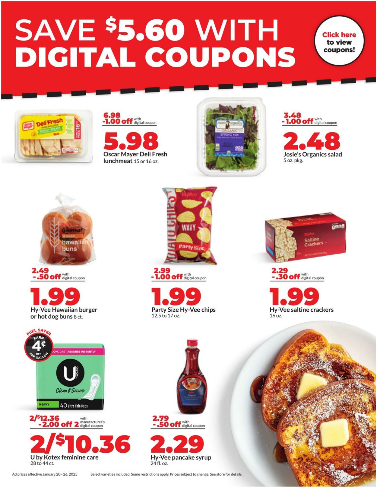 Weekly ad Hy-Vee 01/20/2025 - 01/26/2025