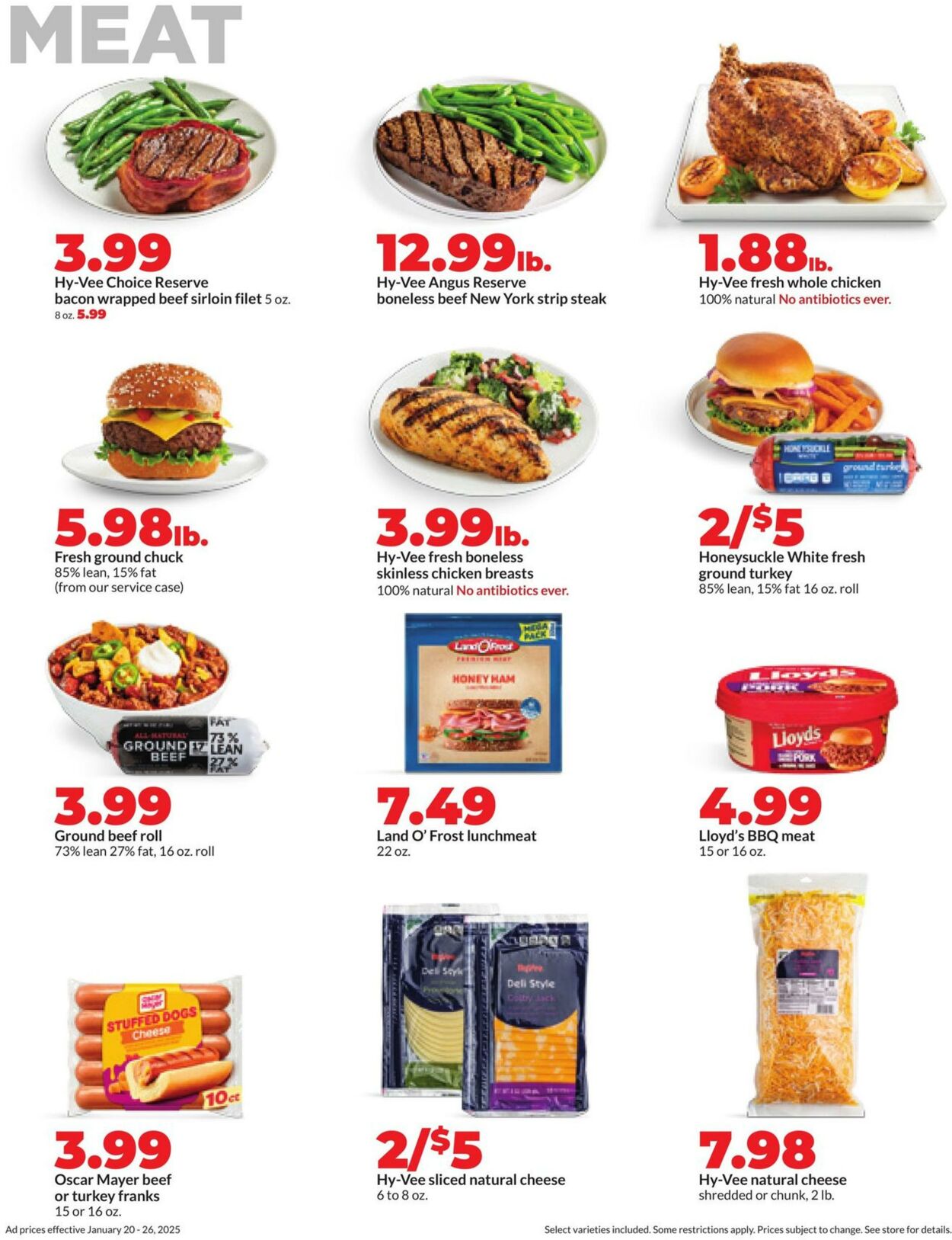 Weekly ad Hy-Vee 01/20/2025 - 01/26/2025