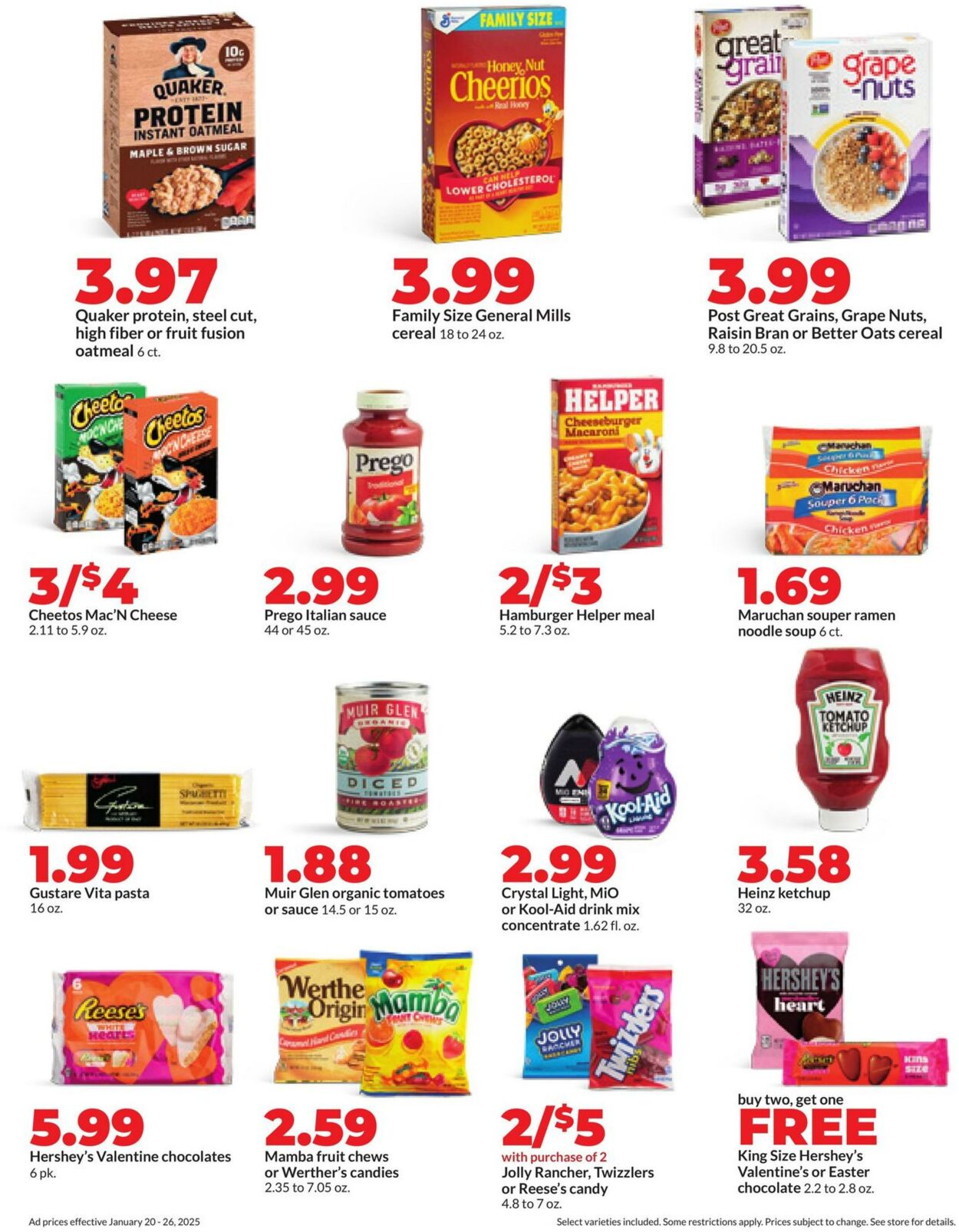 Weekly ad Hy-Vee 01/20/2025 - 01/26/2025