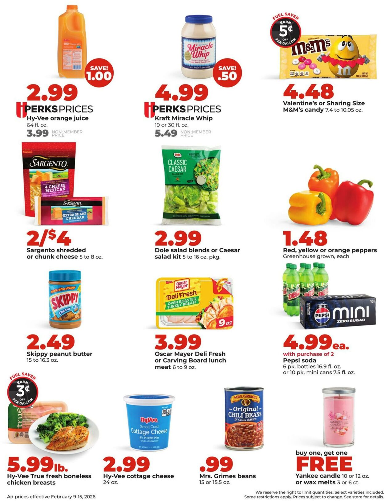 Weekly ad Hy-Vee 02/09/2026 - 02/15/2026
