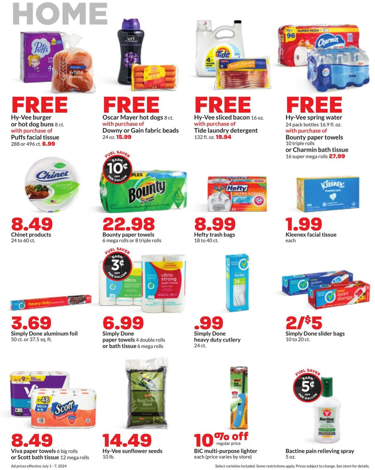 Weekly ad Hy-Vee 07/01/2024 - 07/07/2024