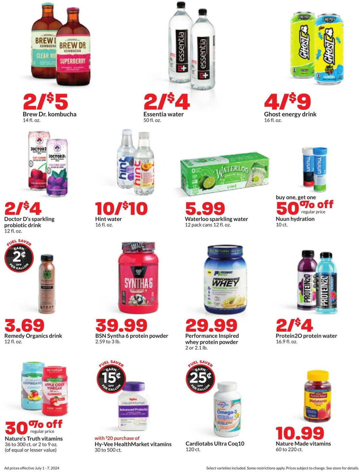 Weekly ad Hy-Vee 07/01/2024 - 07/07/2024