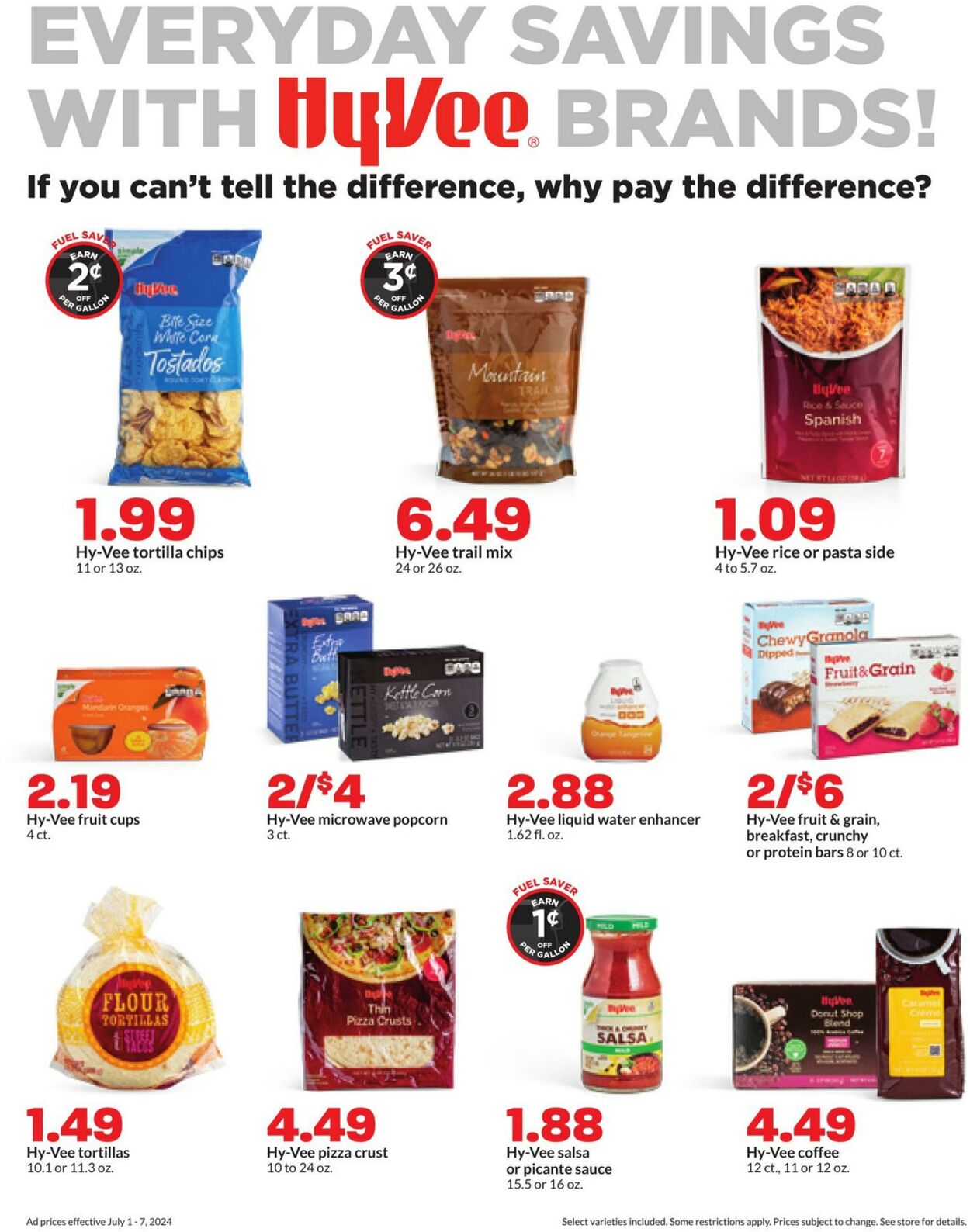 Weekly ad Hy-Vee 07/01/2024 - 07/07/2024