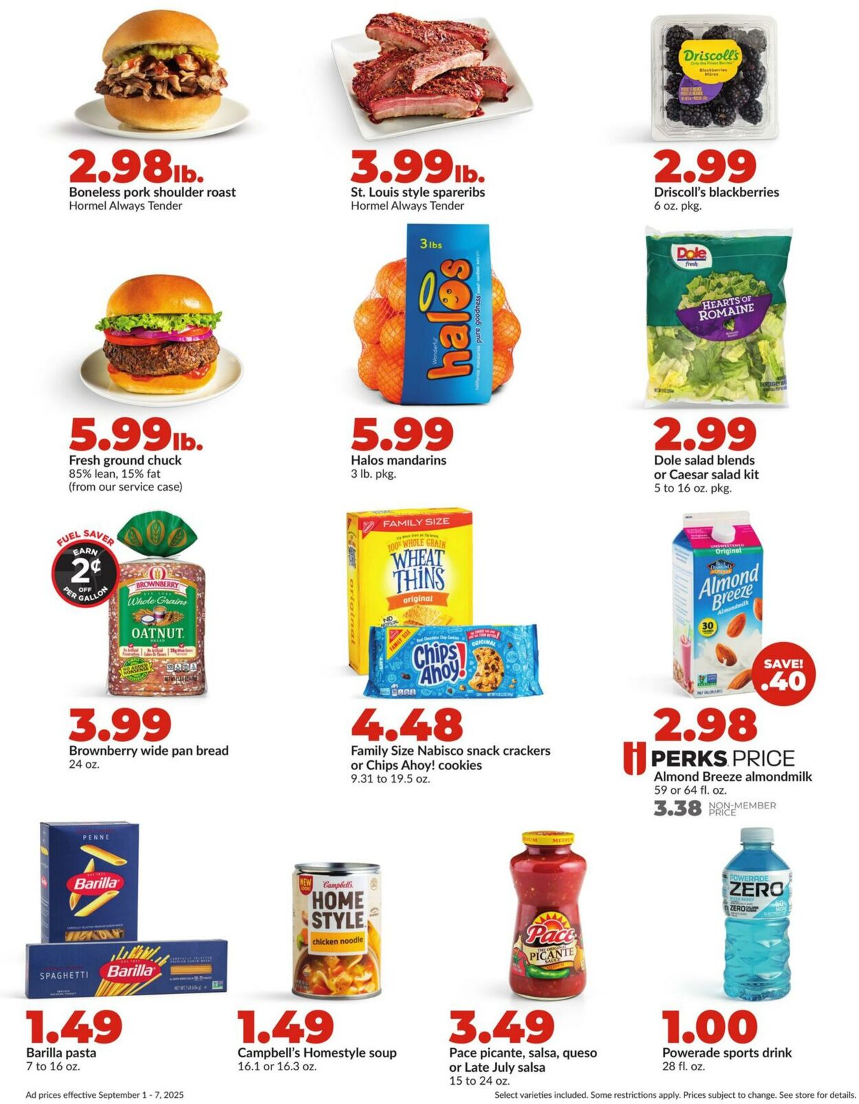 Weekly ad Hy-Vee 09/01/2025 - 09/07/2025