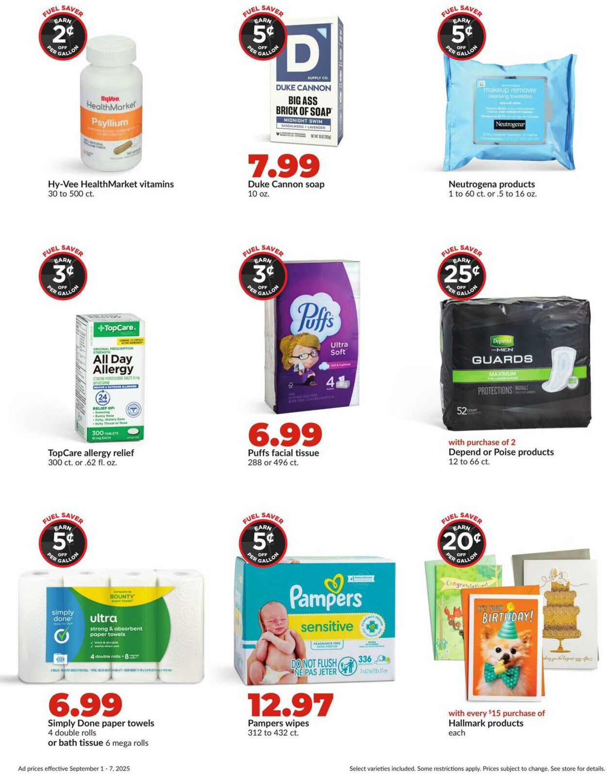 Weekly ad Hy-Vee 09/01/2025 - 09/07/2025