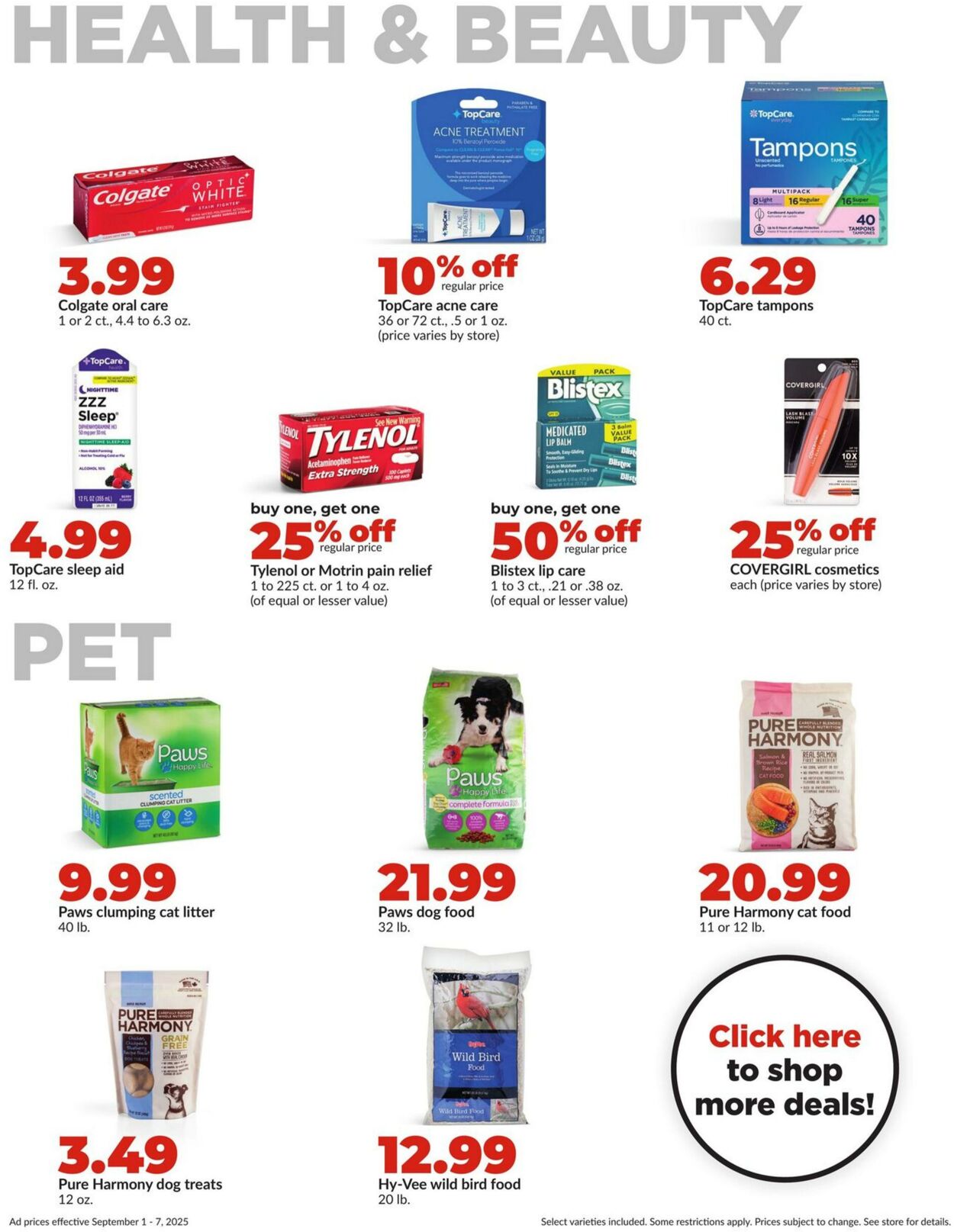Weekly ad Hy-Vee 09/01/2025 - 09/07/2025