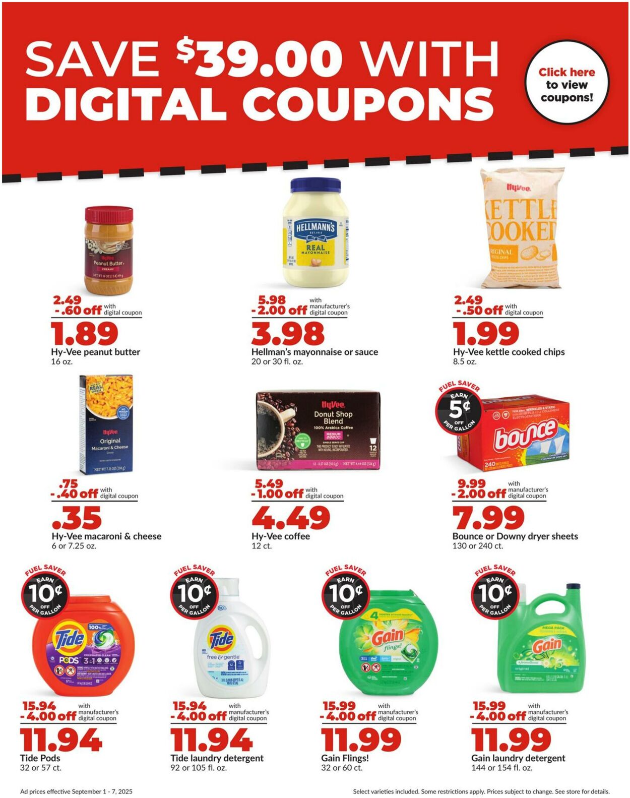 Weekly ad Hy-Vee 09/01/2025 - 09/07/2025