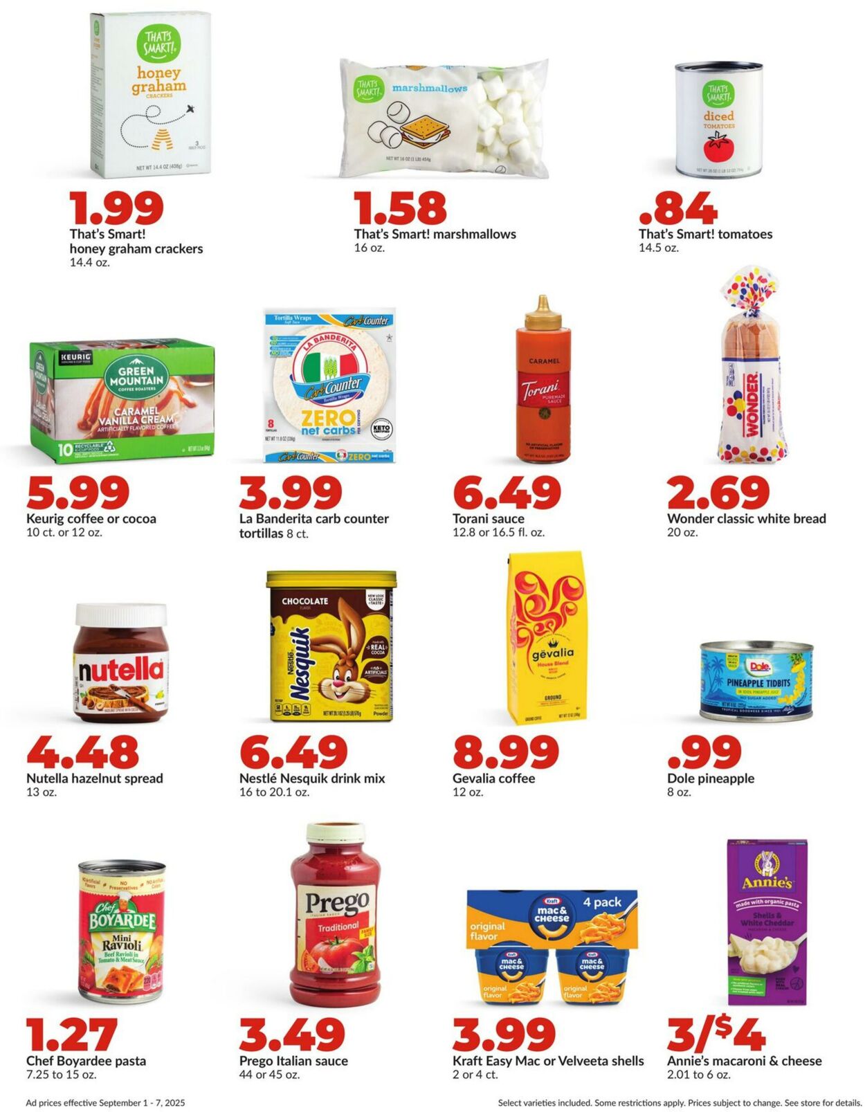 Weekly ad Hy-Vee 09/01/2025 - 09/07/2025
