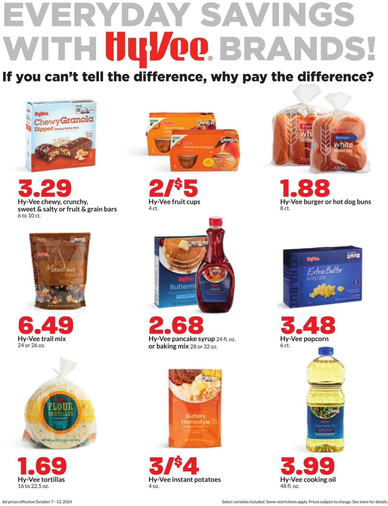 Weekly ad Hy-Vee 10/07/2024 - 10/13/2024