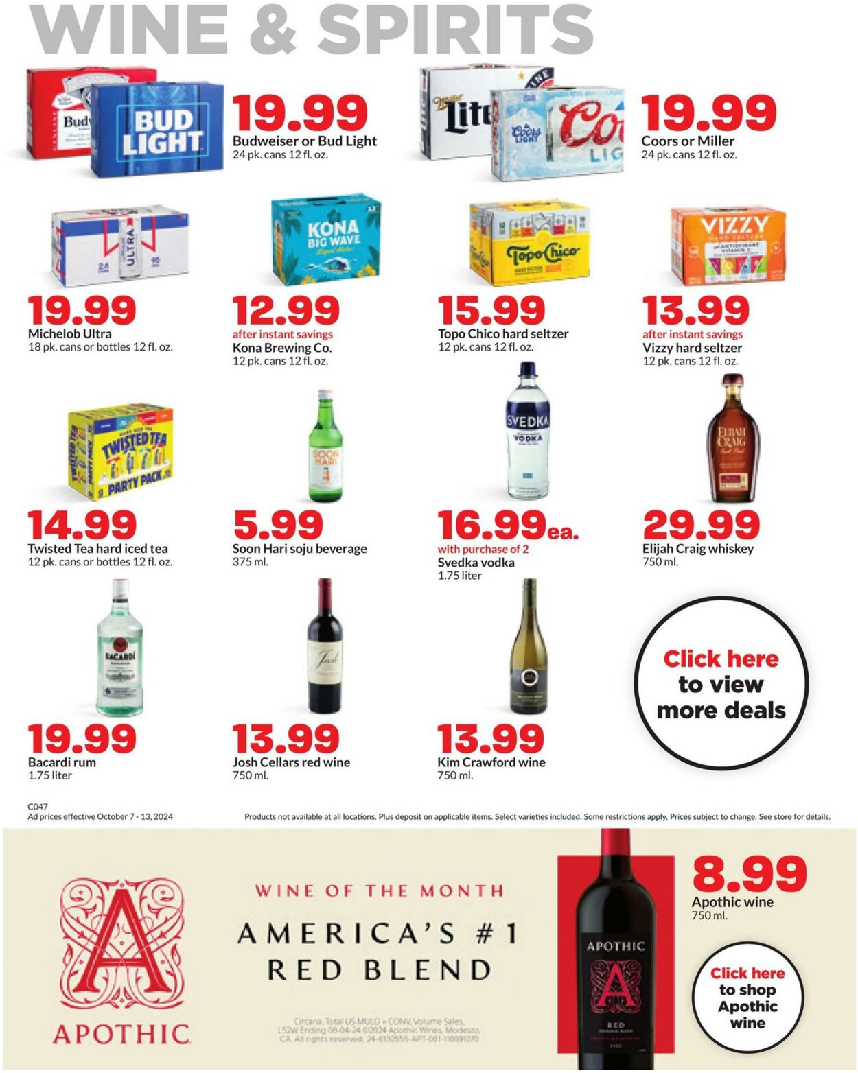 Weekly ad Hy-Vee 10/07/2024 - 10/13/2024