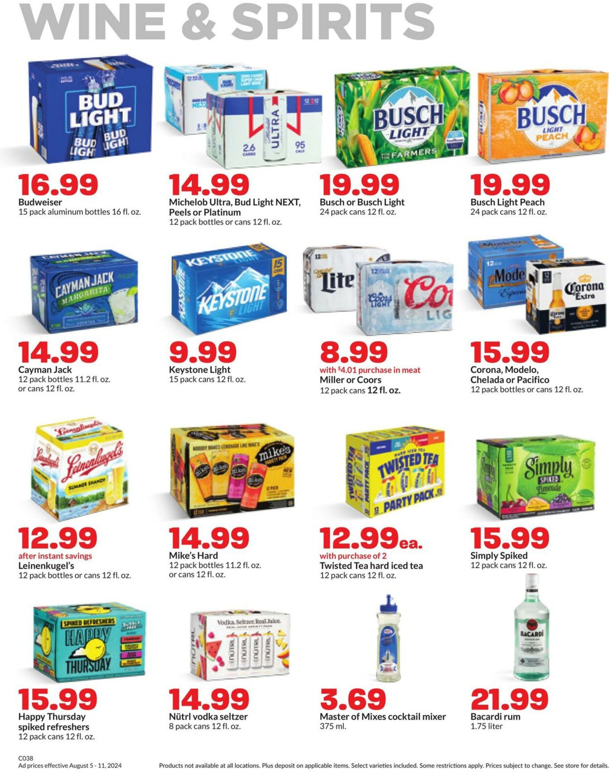 Weekly ad Hy-Vee 08/05/2024 - 08/11/2024