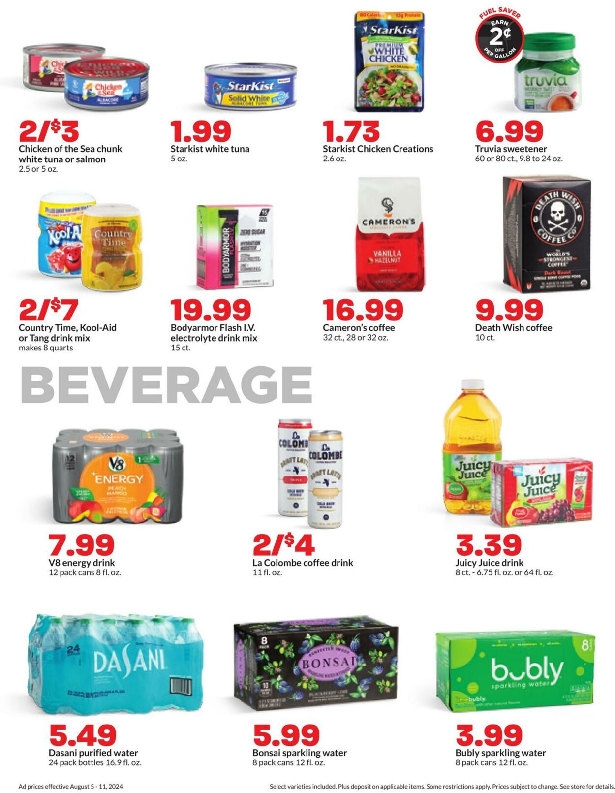 Weekly ad Hy-Vee 08/05/2024 - 08/11/2024