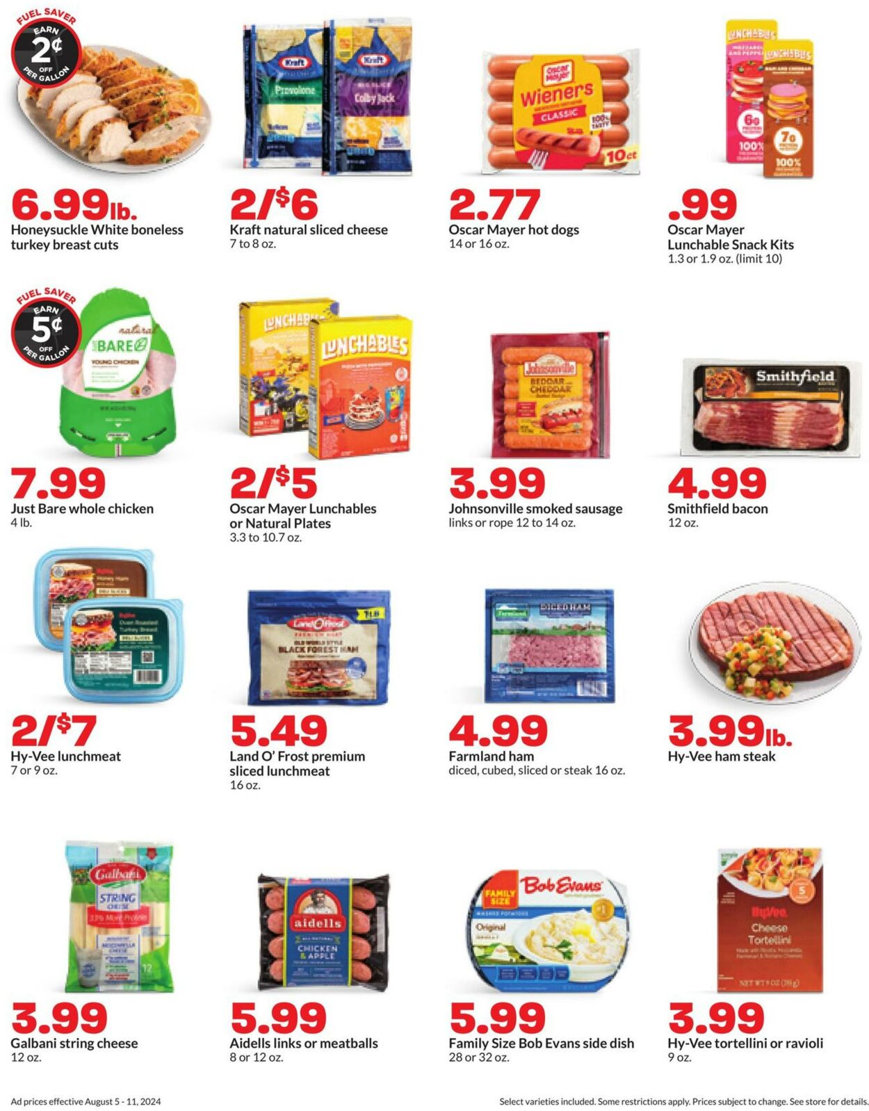 Weekly ad Hy-Vee 08/05/2024 - 08/11/2024