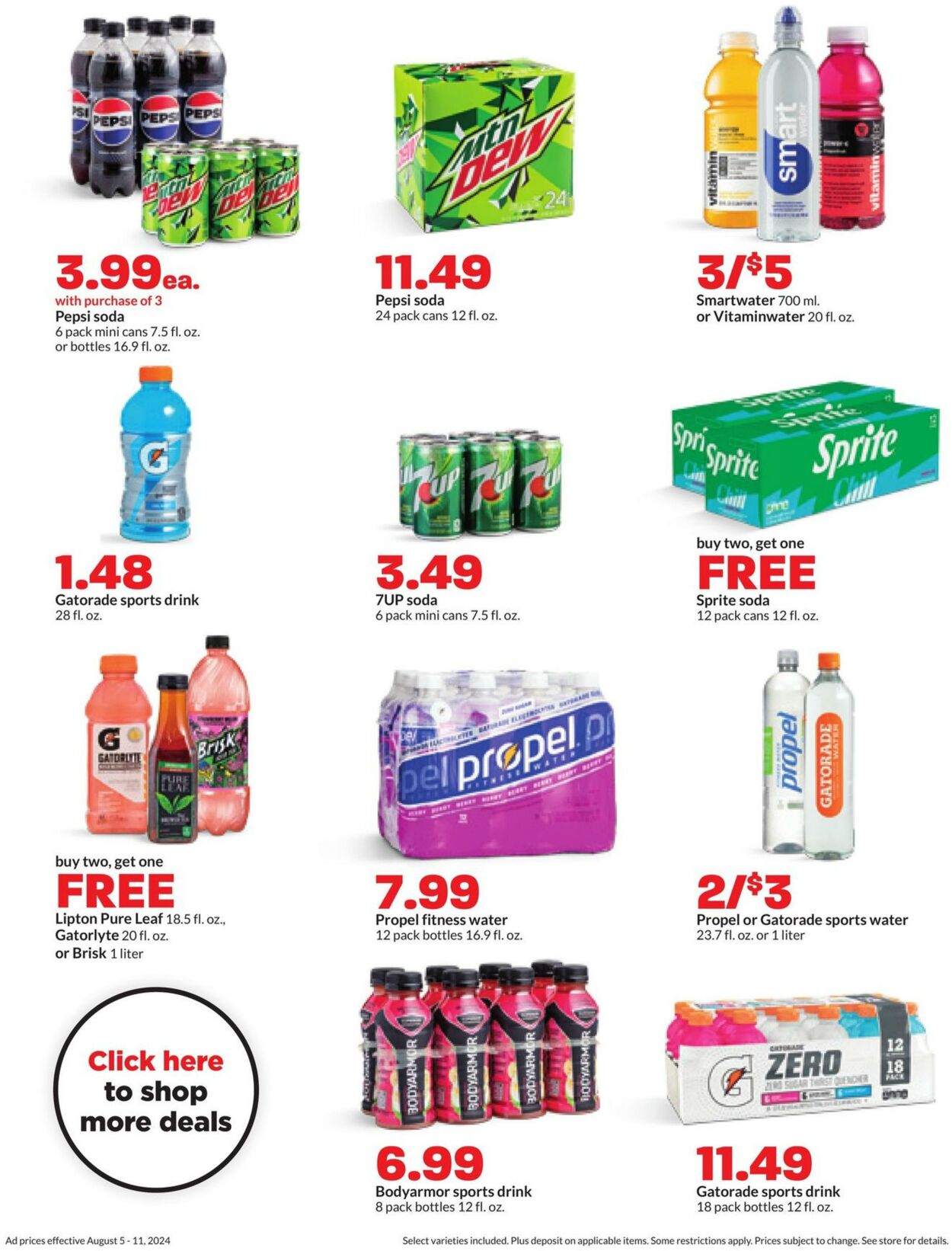 Weekly ad Hy-Vee 08/05/2024 - 08/11/2024