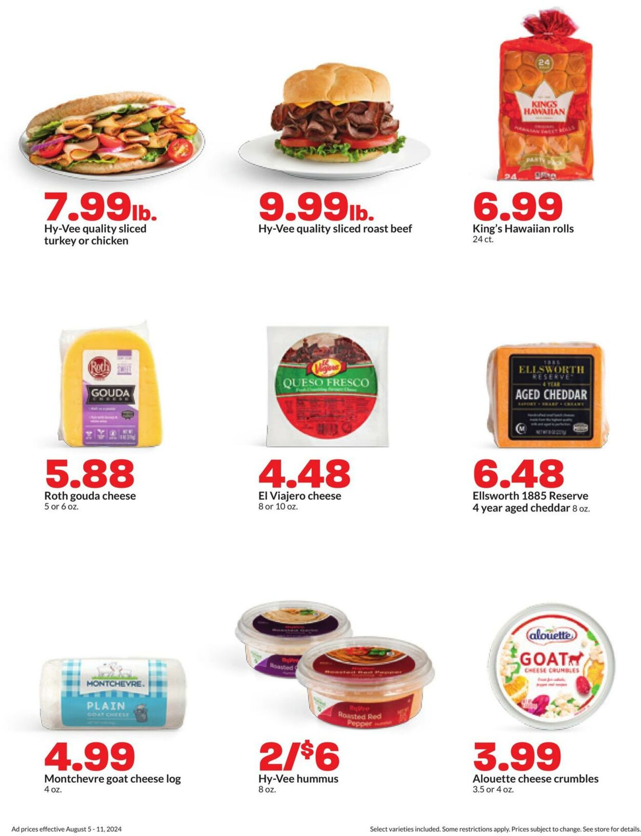 Weekly ad Hy-Vee 08/05/2024 - 08/11/2024