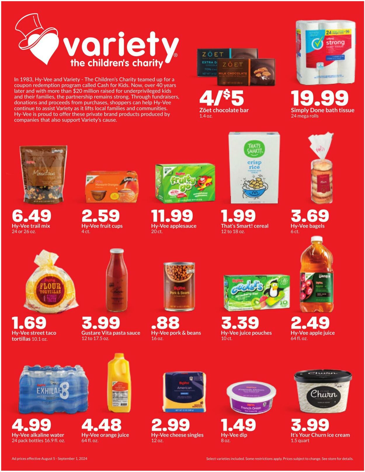 Weekly ad Hy-Vee 08/05/2024 - 08/11/2024