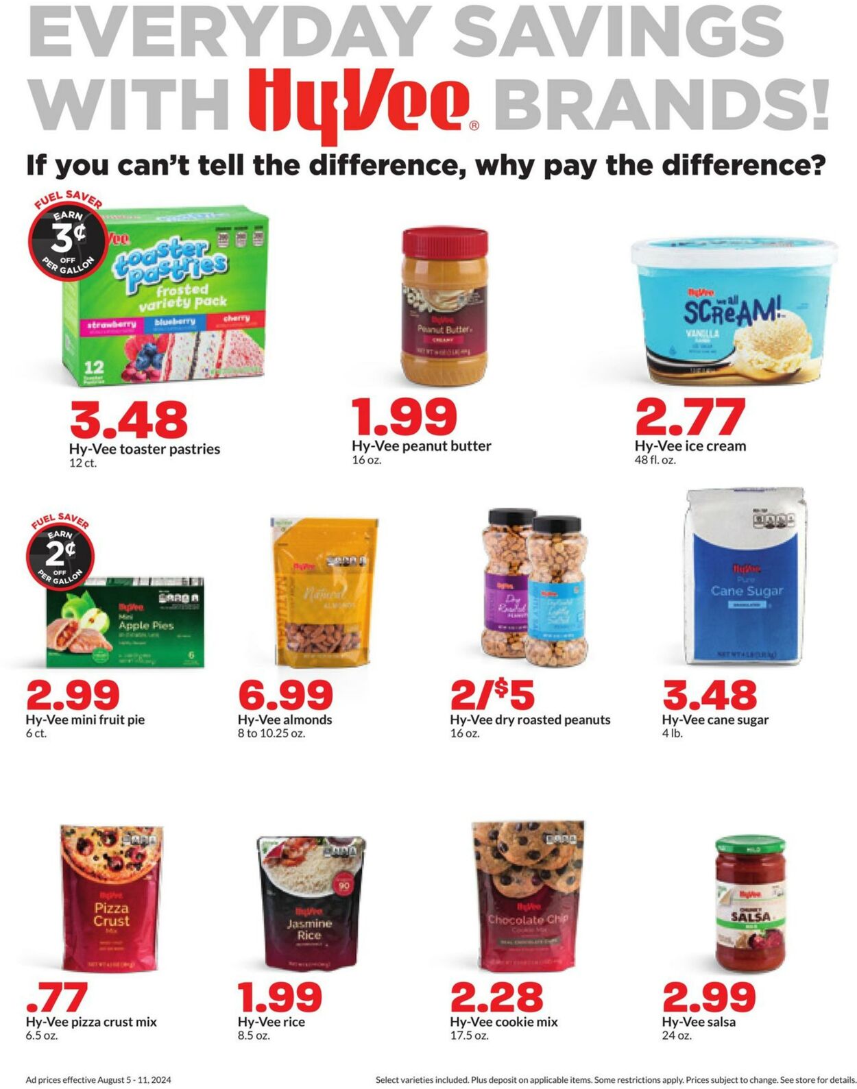 Weekly ad Hy-Vee 08/05/2024 - 08/11/2024