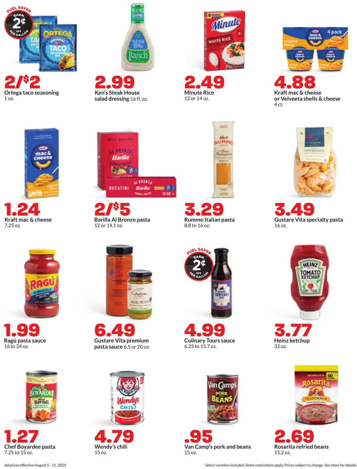 Weekly ad Hy-Vee 08/05/2024 - 08/11/2024