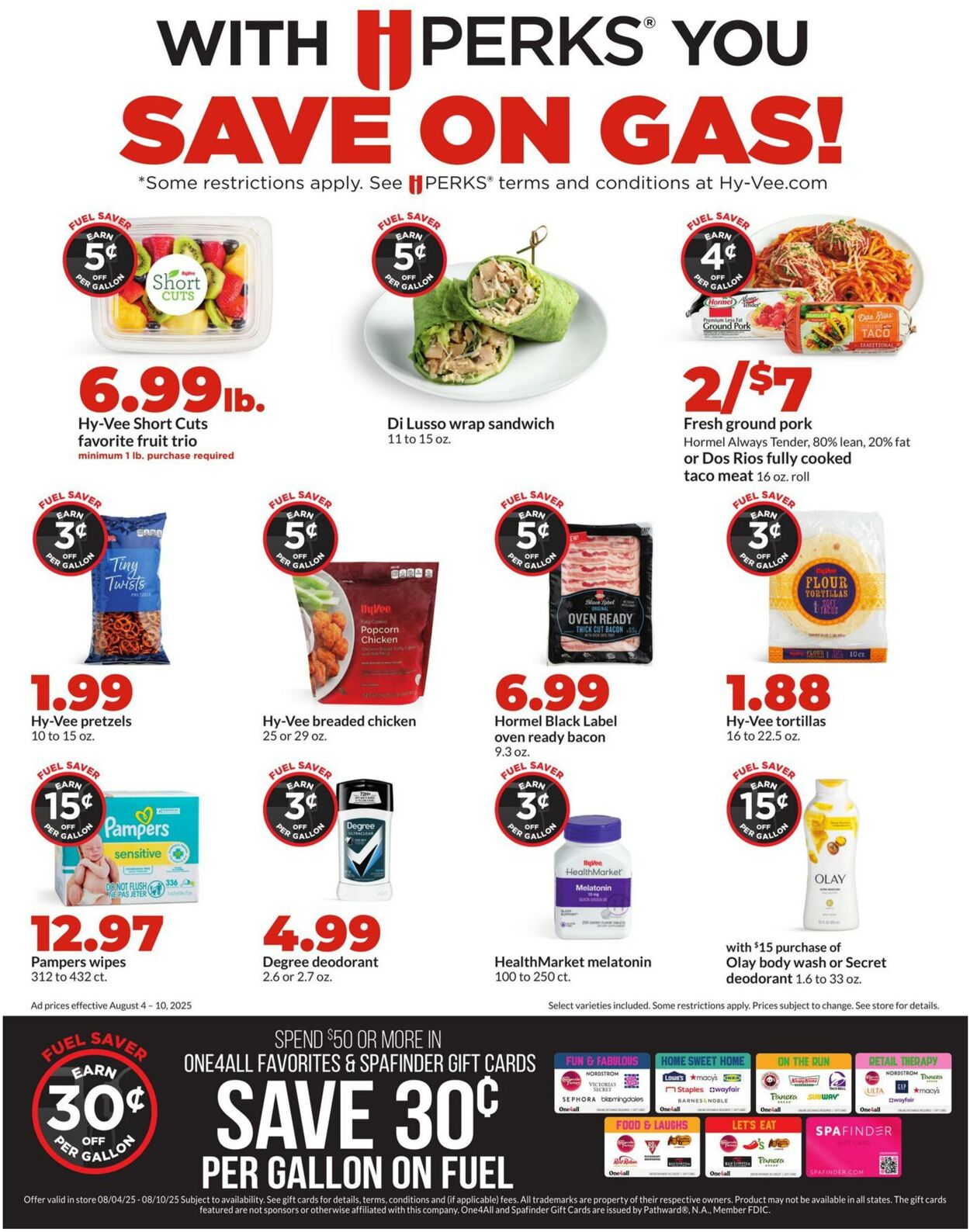 Weekly ad Hy-Vee 08/04/2025 - 08/10/2025