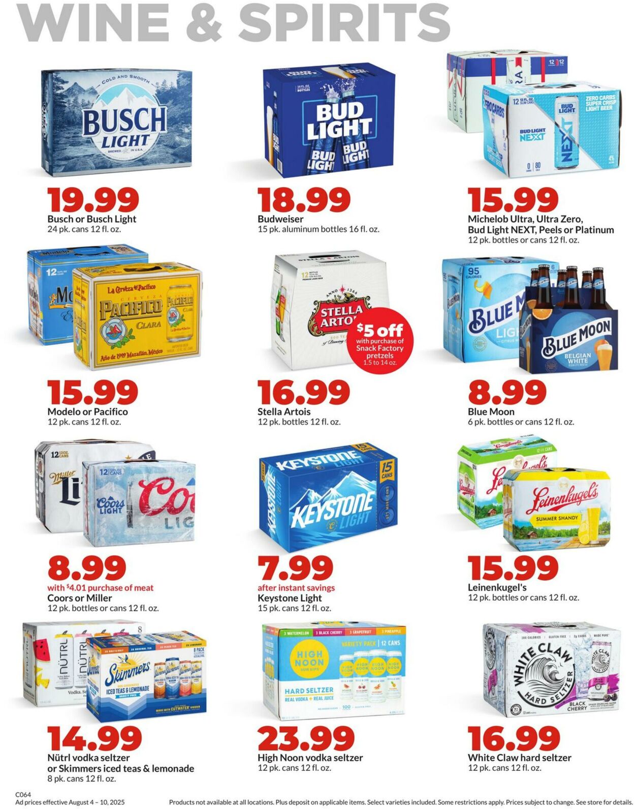 Weekly ad Hy-Vee 08/04/2025 - 08/10/2025