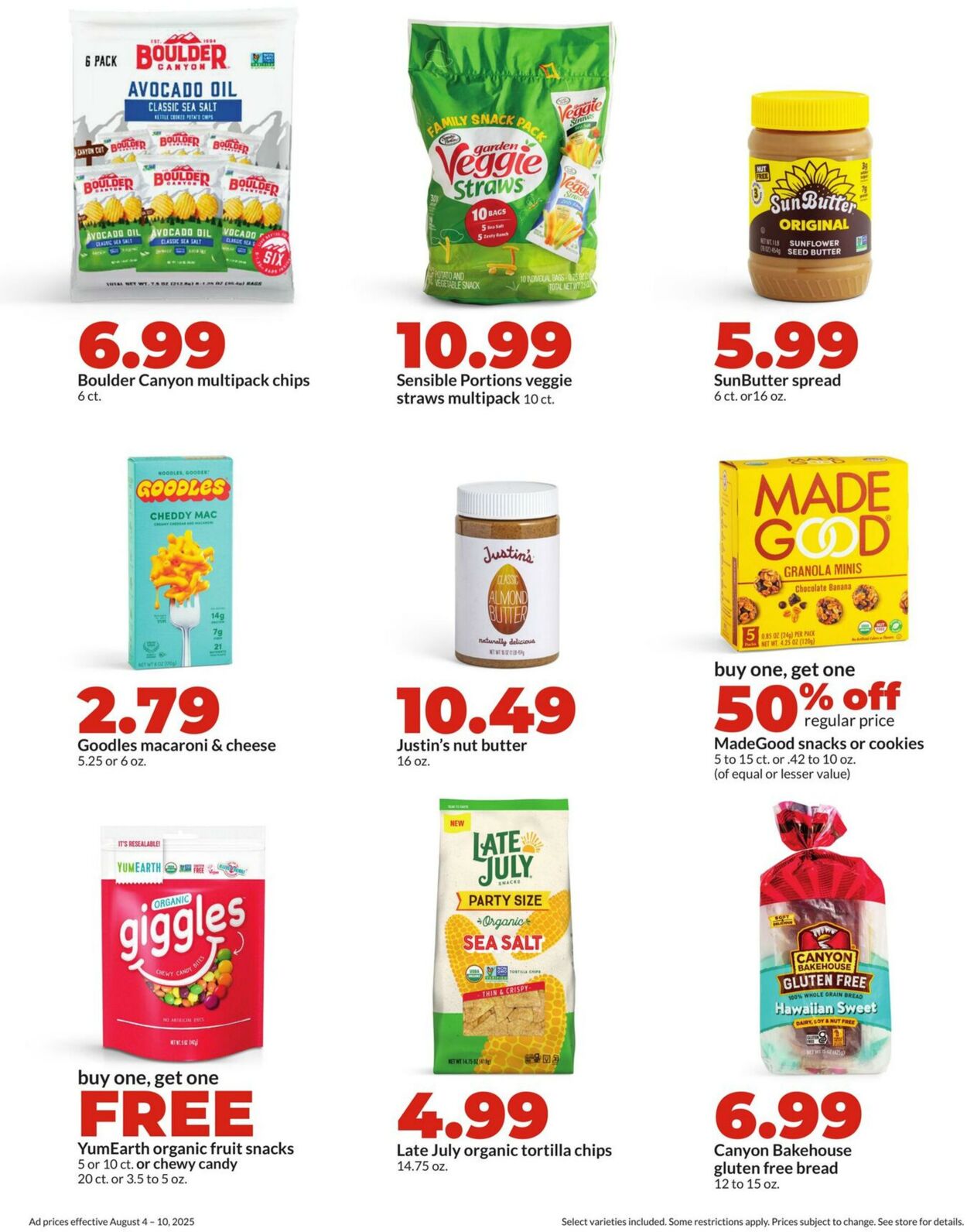 Weekly ad Hy-Vee 08/04/2025 - 08/10/2025