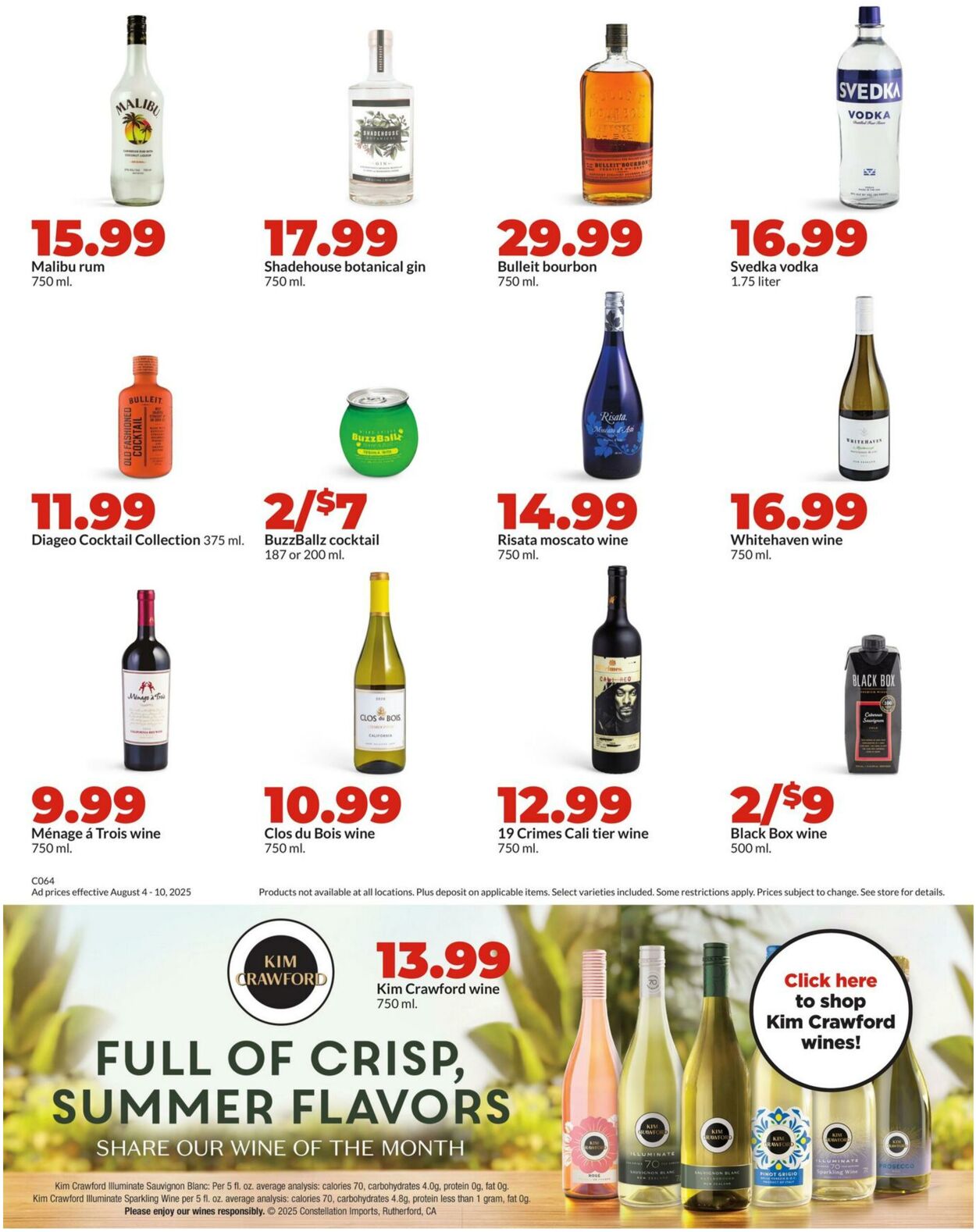 Weekly ad Hy-Vee 08/04/2025 - 08/10/2025