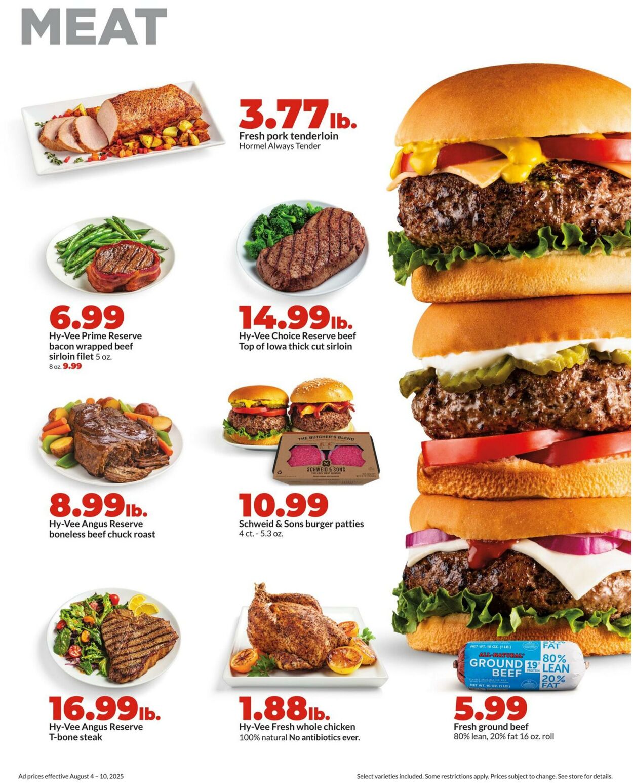 Weekly ad Hy-Vee 08/04/2025 - 08/10/2025