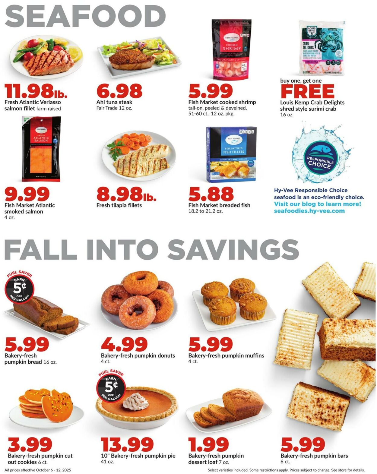 Weekly ad Hy-Vee 10/06/2025 - 10/12/2025