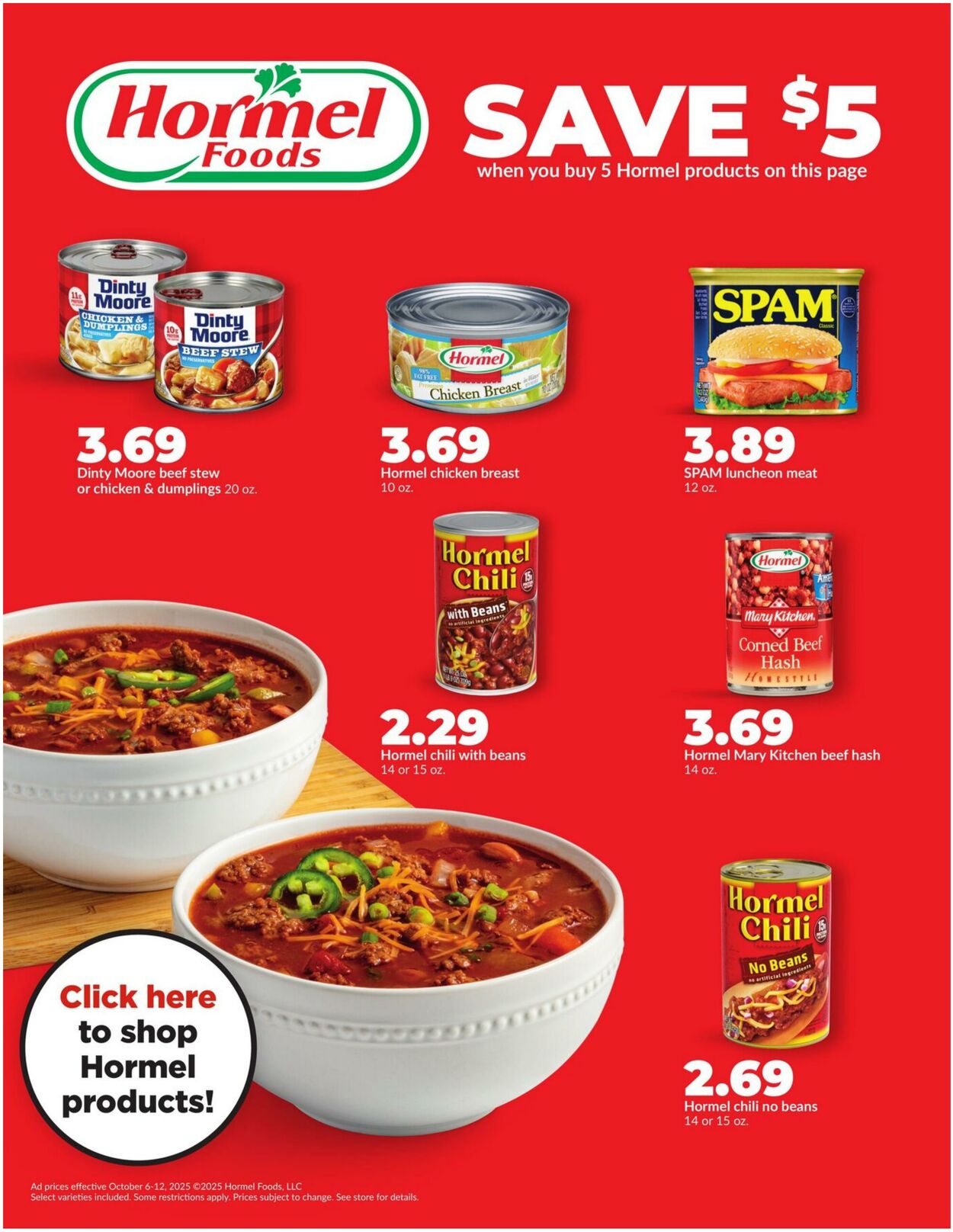 Weekly ad Hy-Vee 10/06/2025 - 10/12/2025