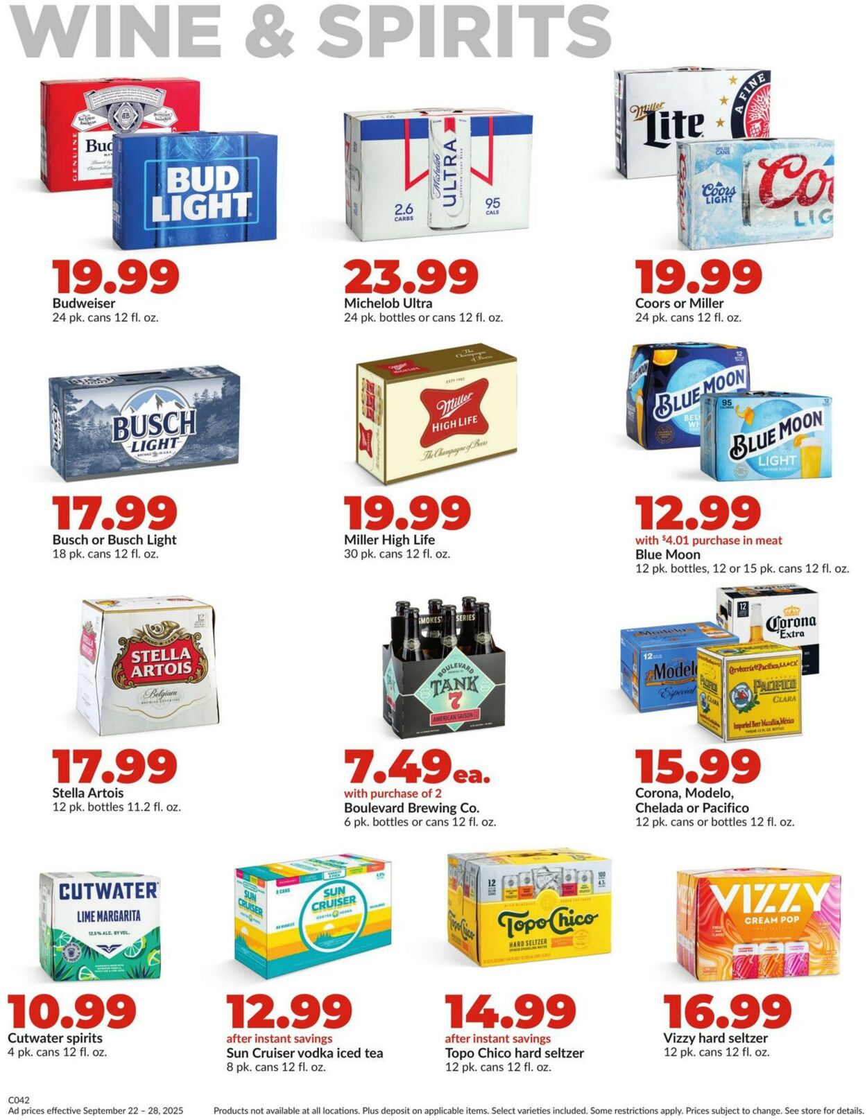 Weekly ad Hy-Vee 09/22/2025 - 09/28/2025