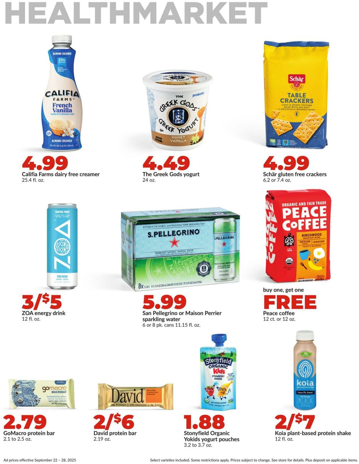 Weekly ad Hy-Vee 09/22/2025 - 09/28/2025