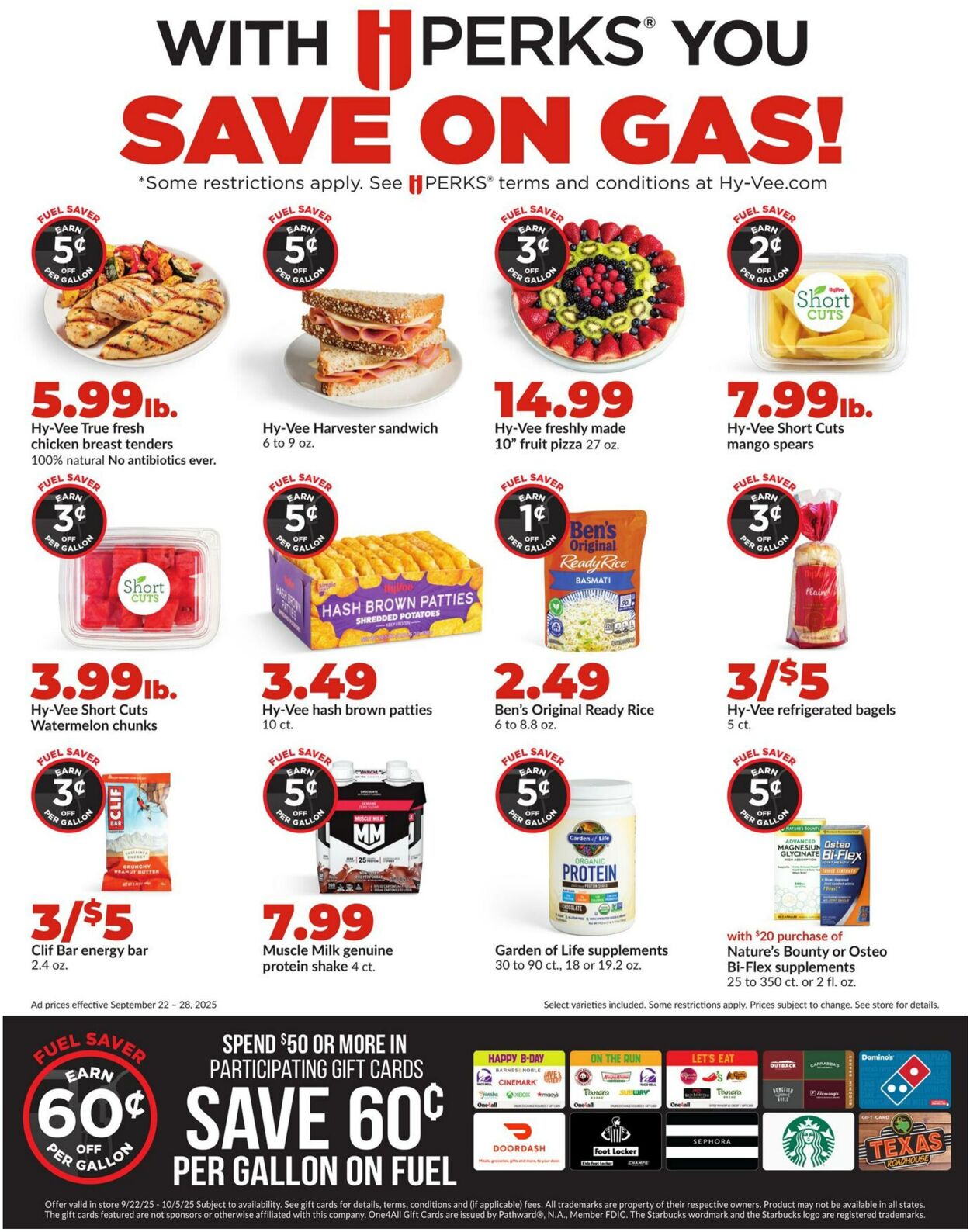 Weekly ad Hy-Vee 09/22/2025 - 09/28/2025