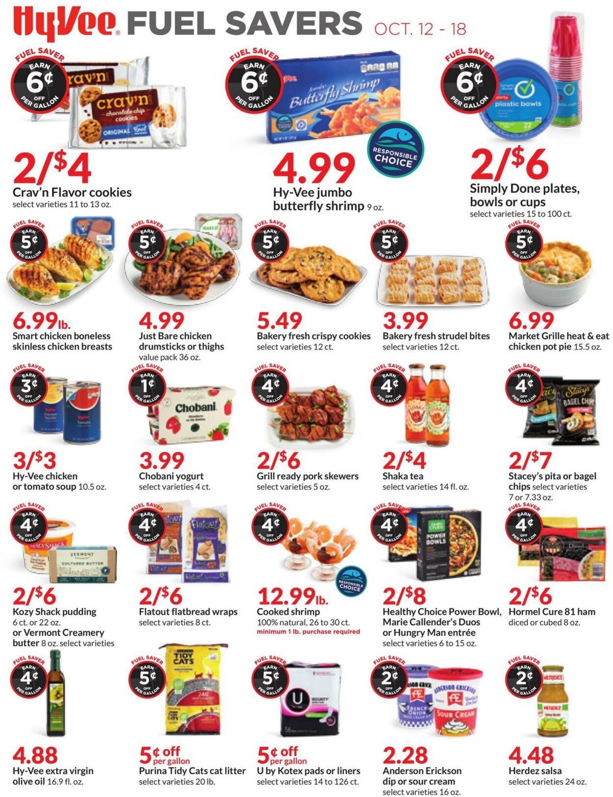 Weekly ad Hy-Vee 10/12/2022 - 10/18/2022