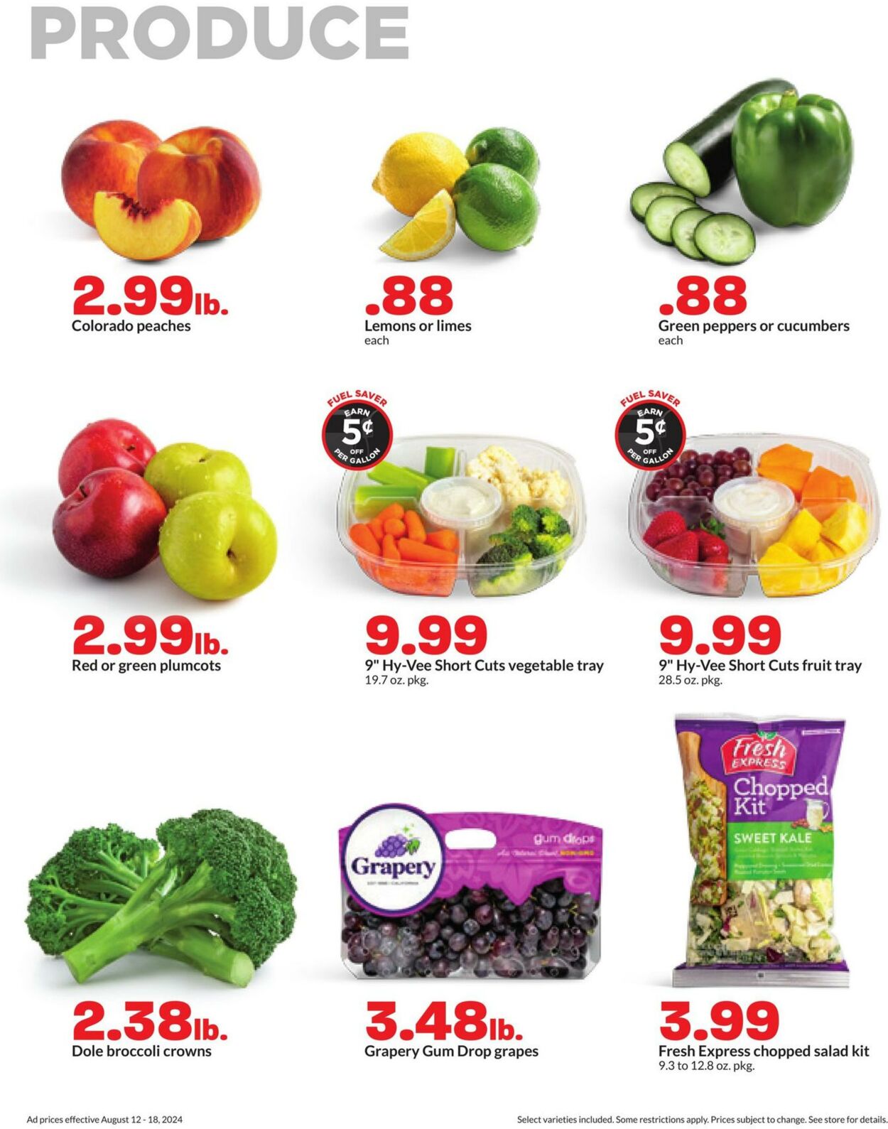 Weekly ad Hy-Vee 08/12/2024 - 08/18/2024