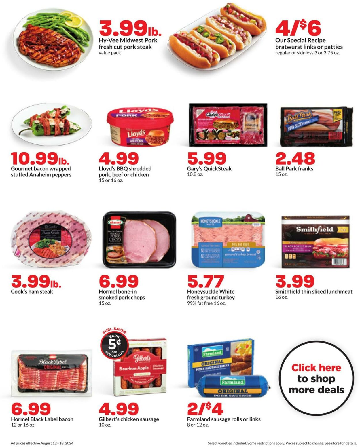 Weekly ad Hy-Vee 08/12/2024 - 08/18/2024