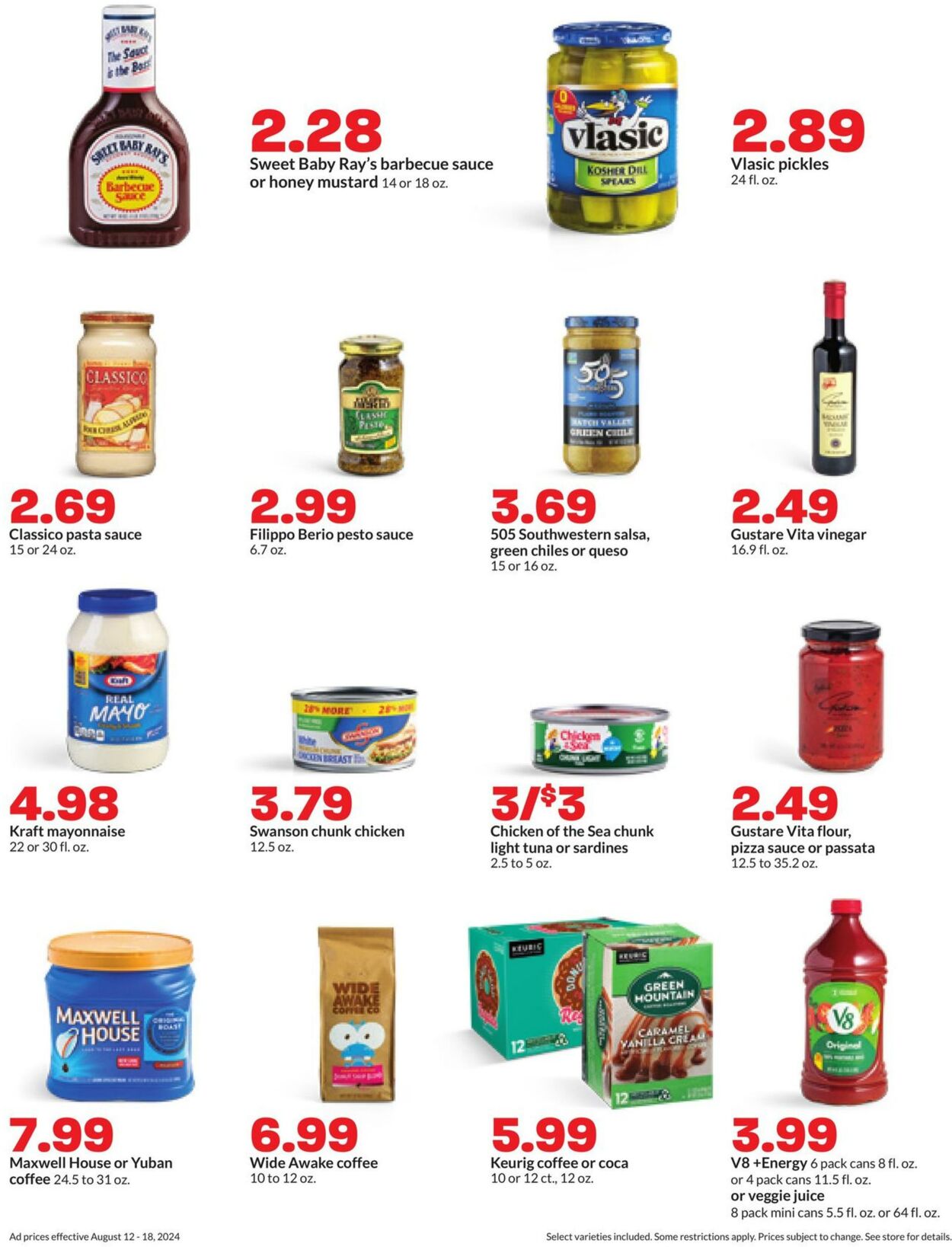 Weekly ad Hy-Vee 08/12/2024 - 08/18/2024