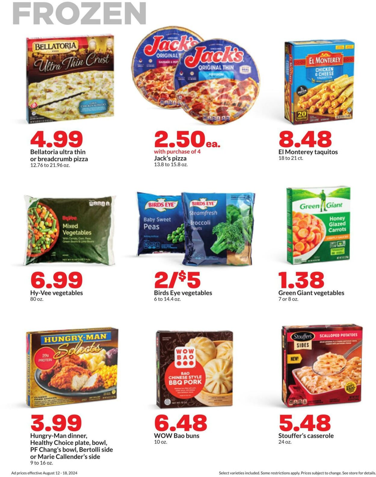 Weekly ad Hy-Vee 08/12/2024 - 08/18/2024