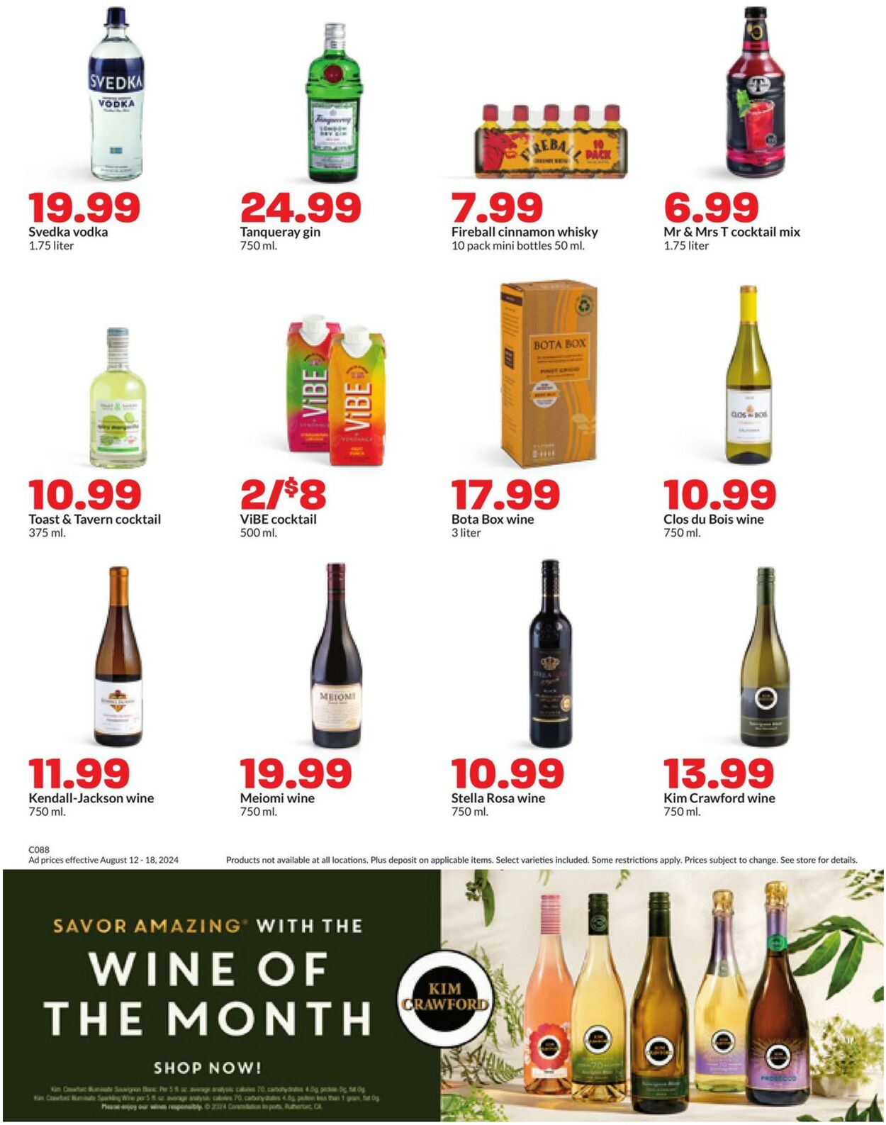 Weekly ad Hy-Vee 08/12/2024 - 08/18/2024