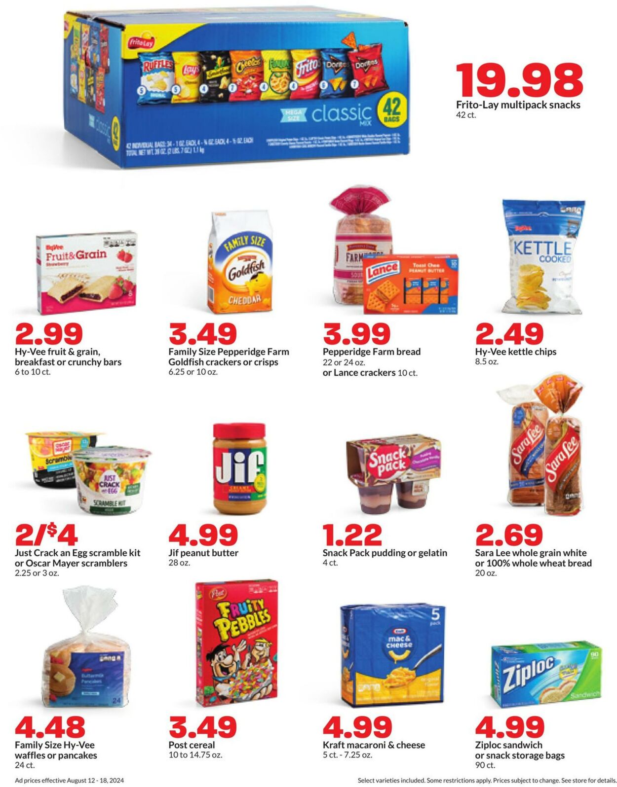 Weekly ad Hy-Vee 08/12/2024 - 08/18/2024