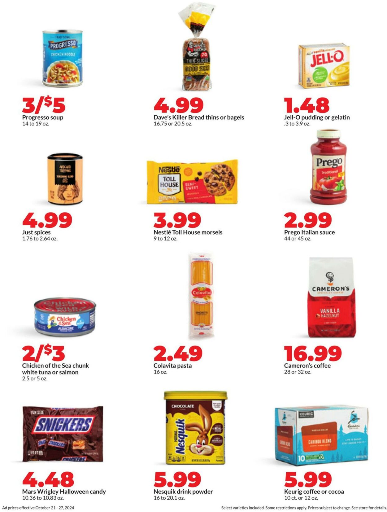 Weekly ad Hy-Vee 10/21/2024 - 10/27/2024