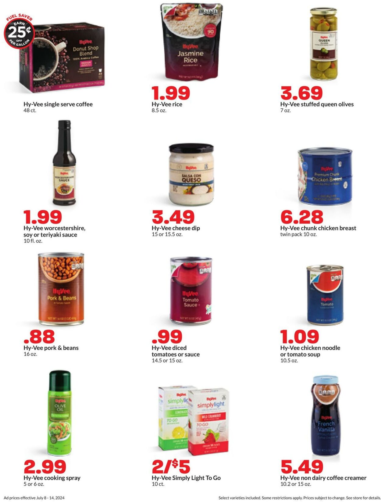 Weekly ad Hy-Vee 07/08/2024 - 07/14/2024