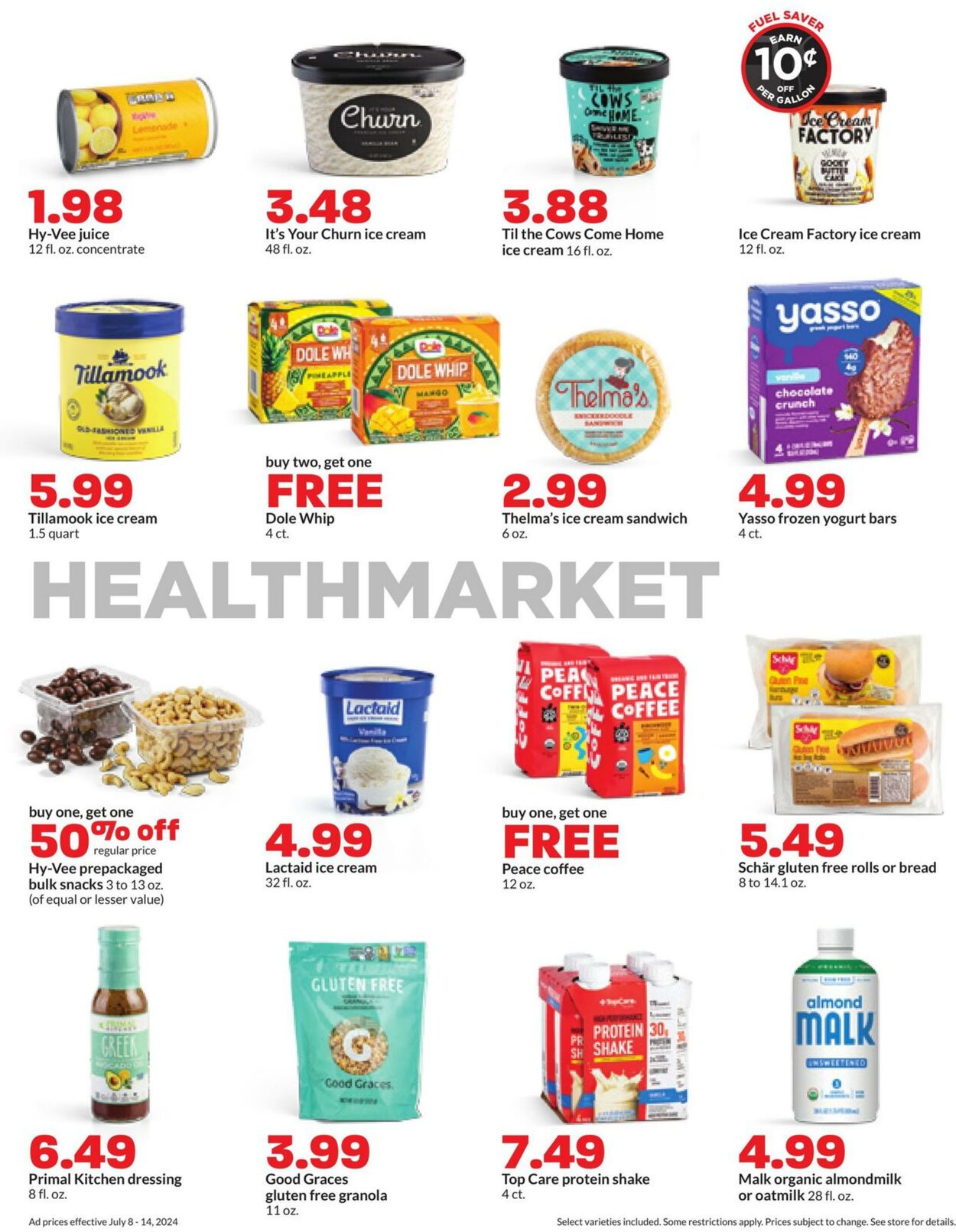 Weekly ad Hy-Vee 07/08/2024 - 07/14/2024