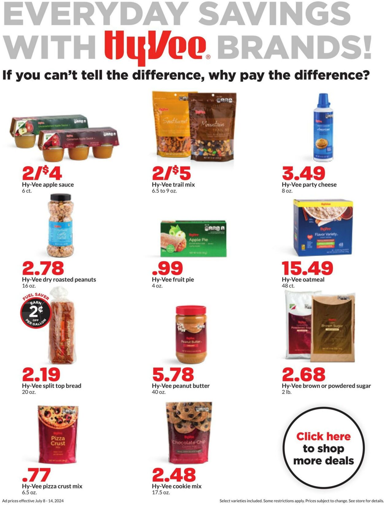 Weekly ad Hy-Vee 07/08/2024 - 07/14/2024