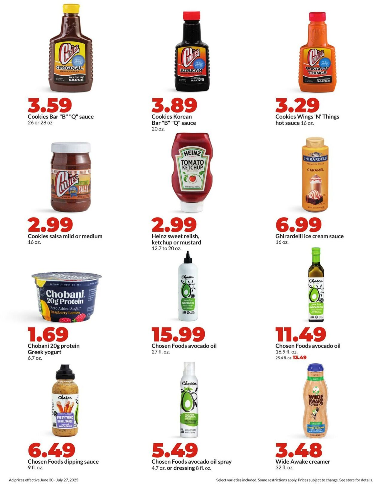 Weekly ad Hy-Vee 06/30/2025 - 07/27/2025