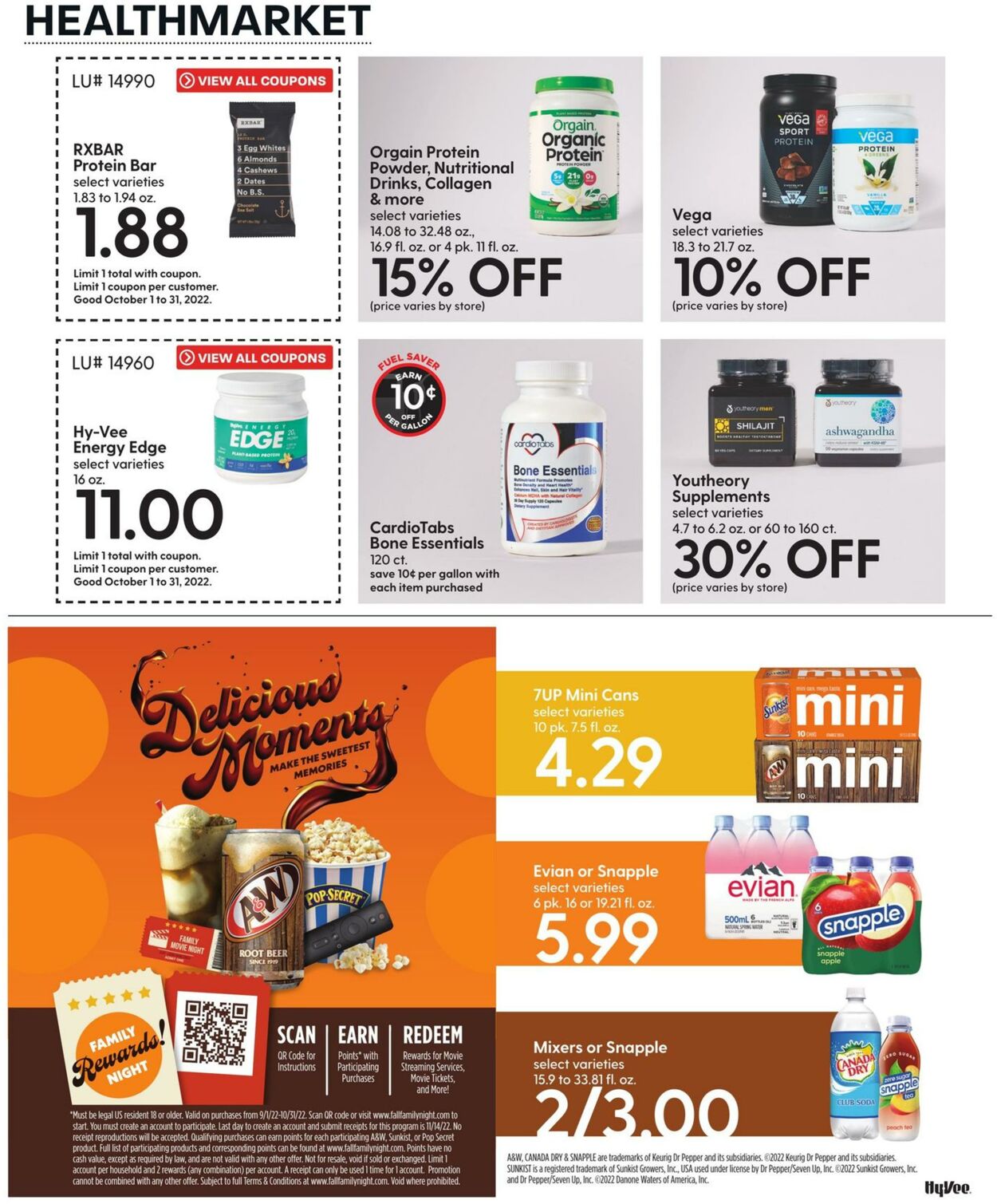 Weekly ad Hy-Vee 10/01/2022 - 10/31/2022