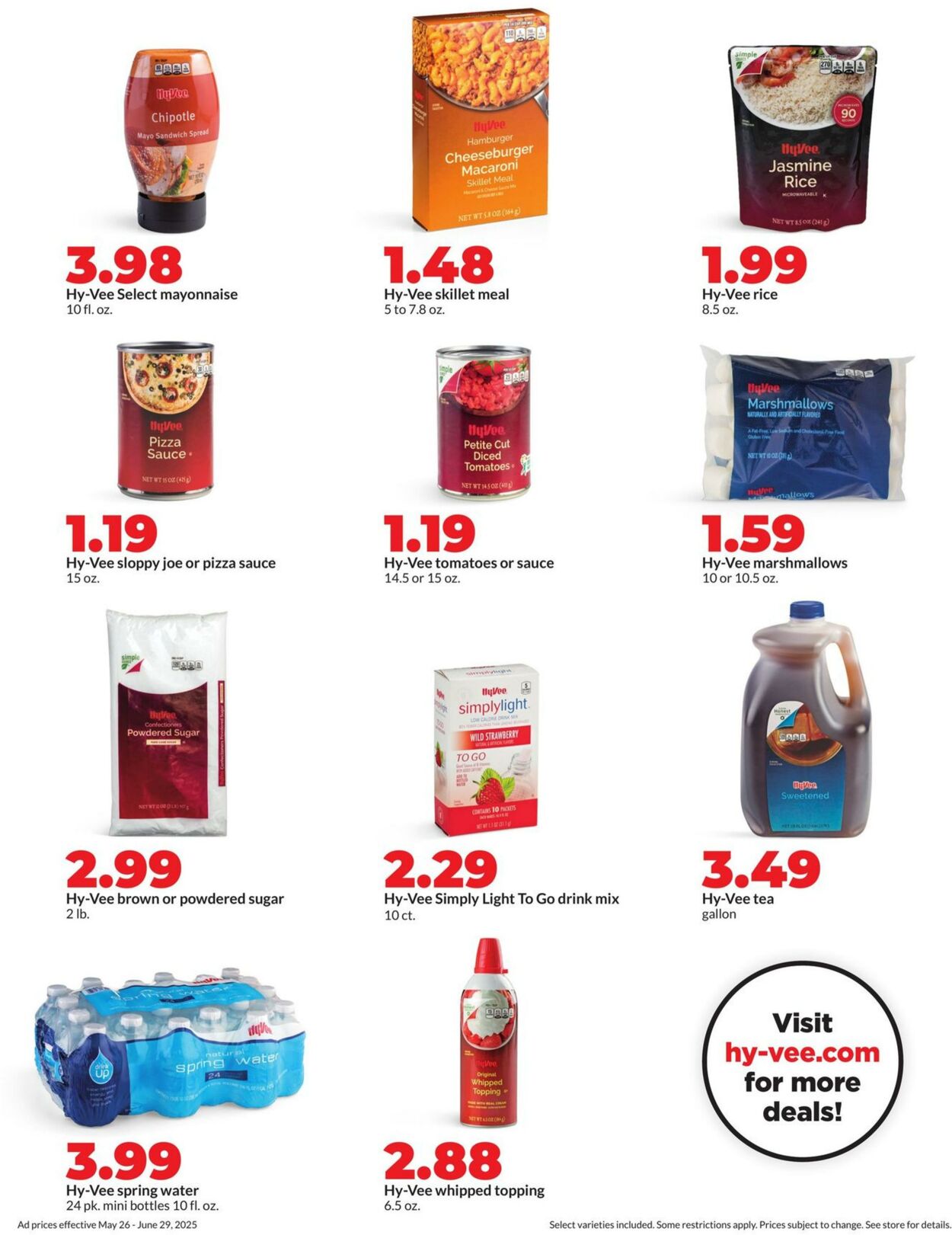 Weekly ad Hy-Vee 05/26/2025 - 06/30/2025
