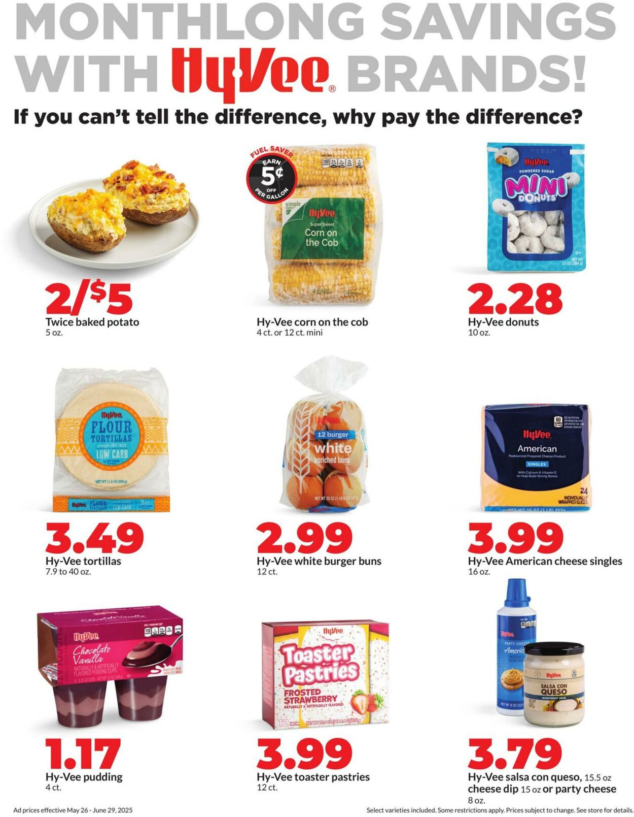 Weekly ad Hy-Vee 05/26/2025 - 06/30/2025
