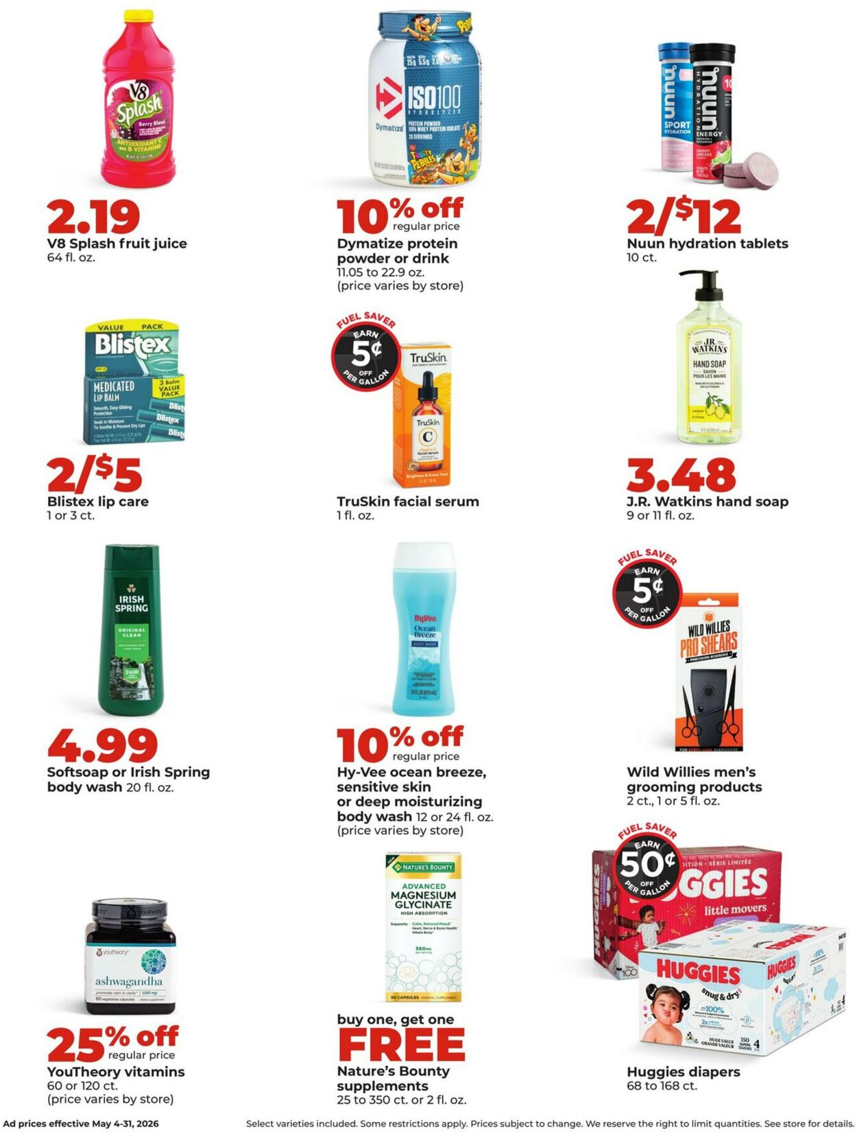 Weekly ad Hy-Vee 05/04/2026 - 05/31/2026