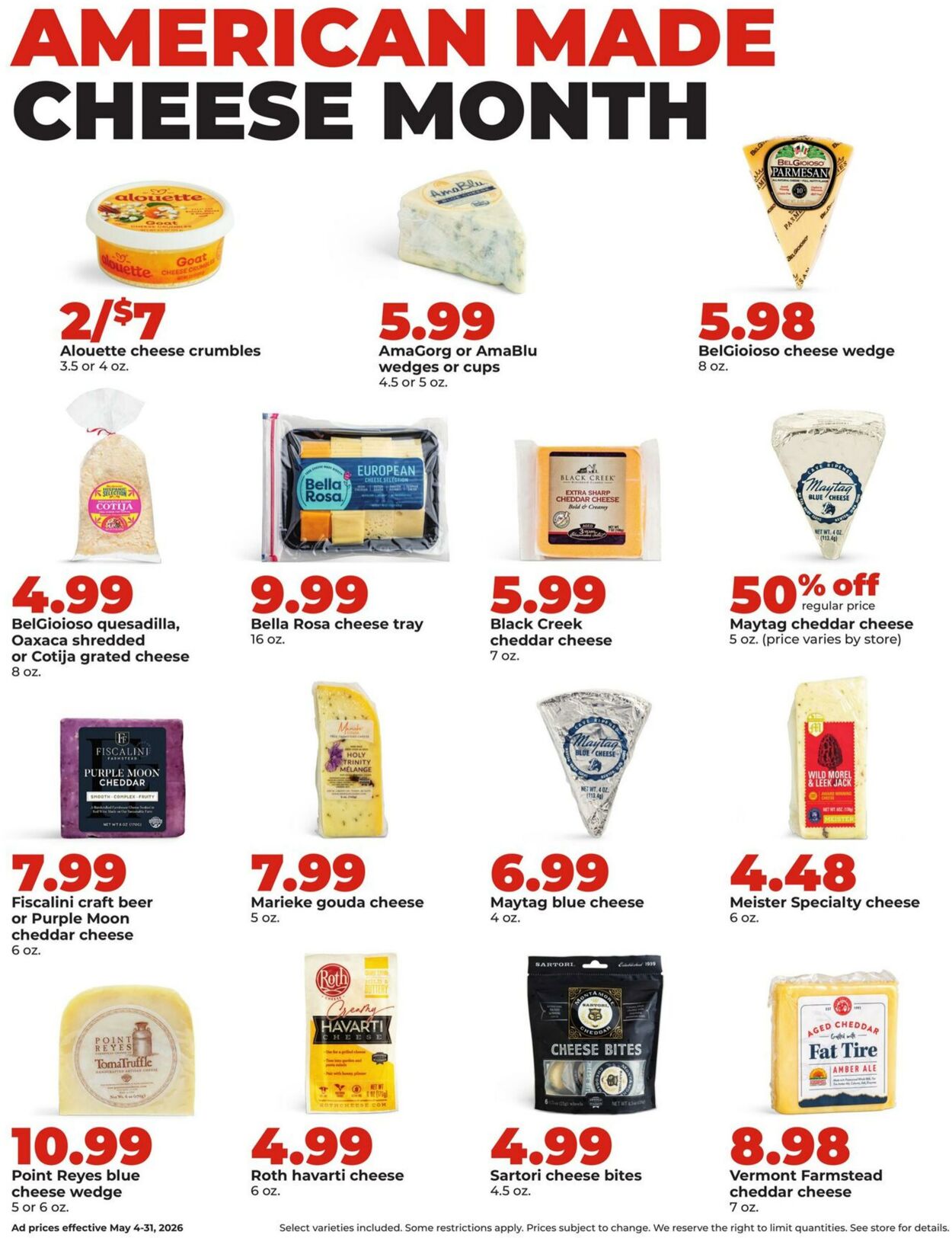 Weekly ad Hy-Vee 05/04/2026 - 05/31/2026